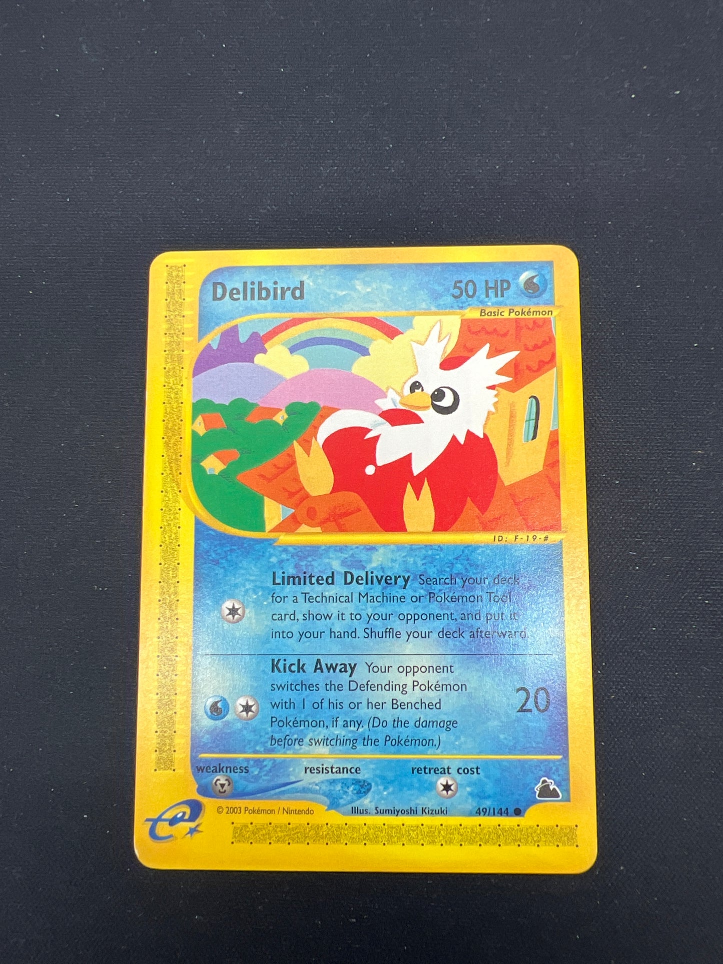 Auction Lot 167: Pokemon Cards Skyridge Delibird Common Condition Vary
