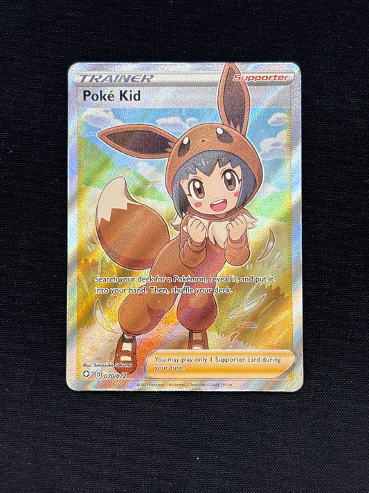 Auction Lot 325: Poke Kid Full Art Pokemon Card Conditions Vary