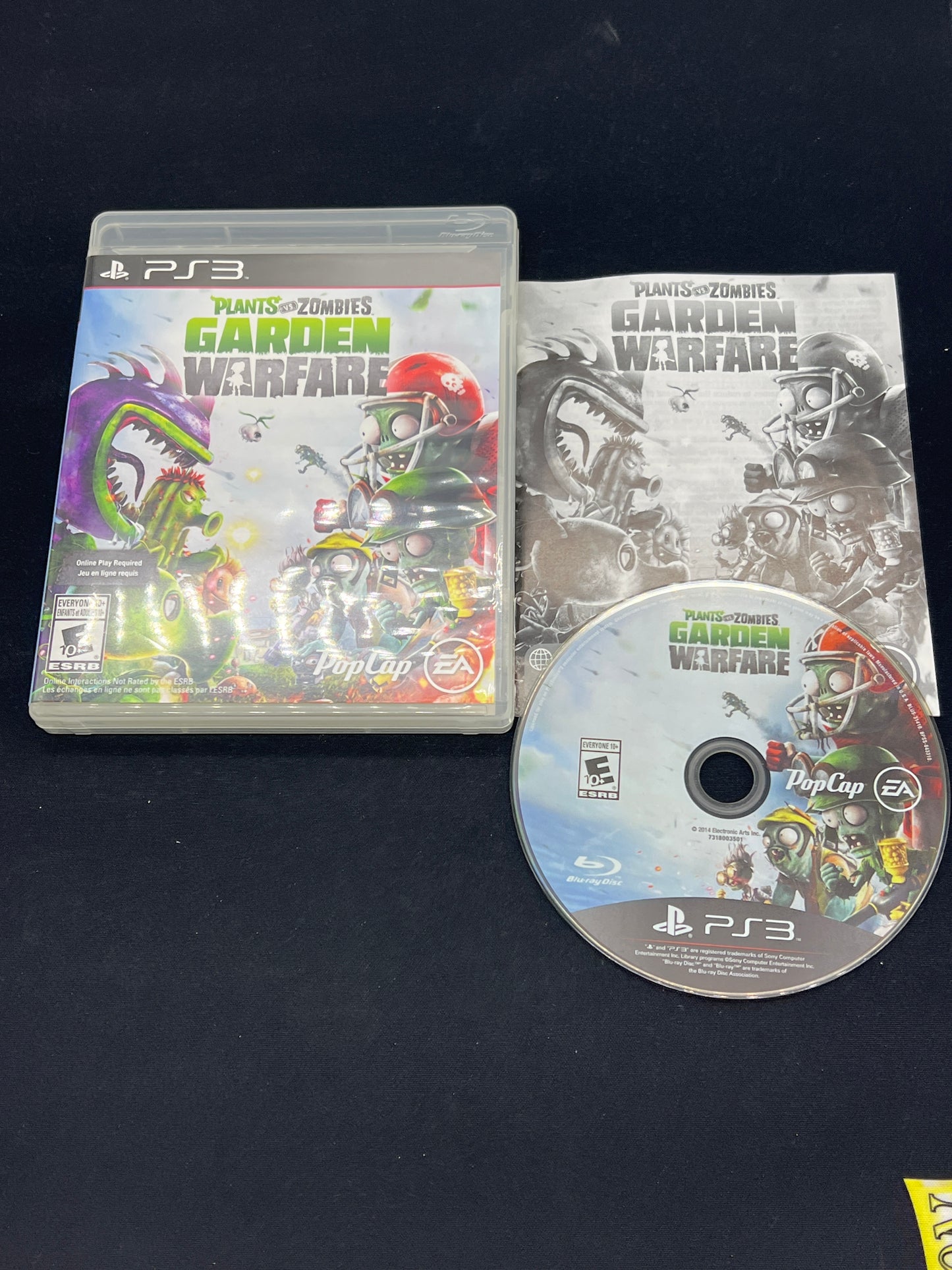 Auction Lot 142: PlayStation 3 Plants VS Zombies Garden Warfare CIB