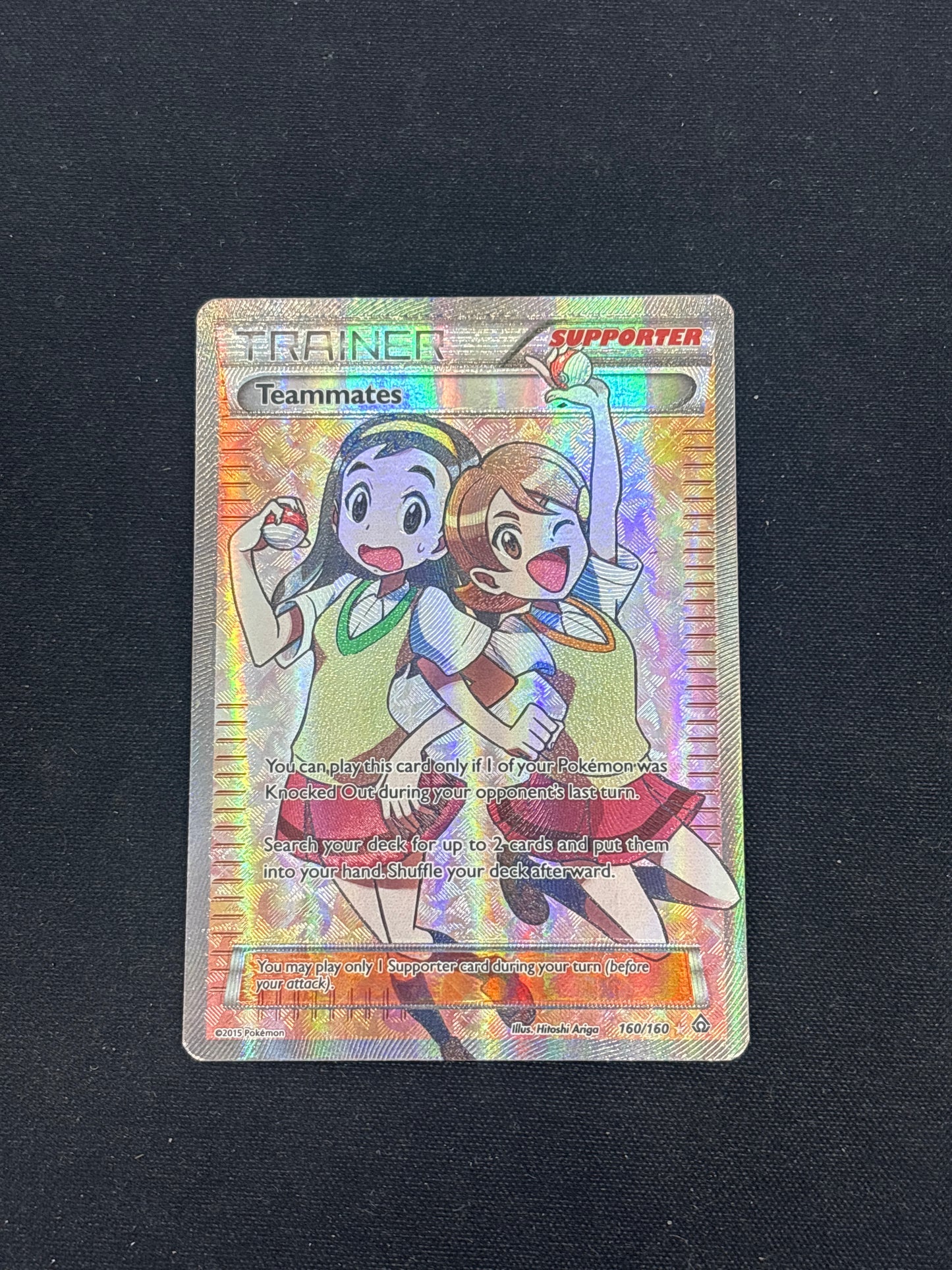 Auction Lot 284: Pokemon Cards Teammates Primal Clash Condition Vary