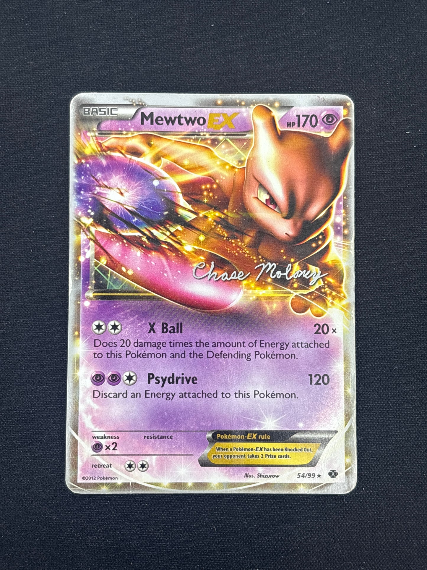 Auction Lot 443: Pokémon Cards Mewtwo EX World Championships Condition Vary