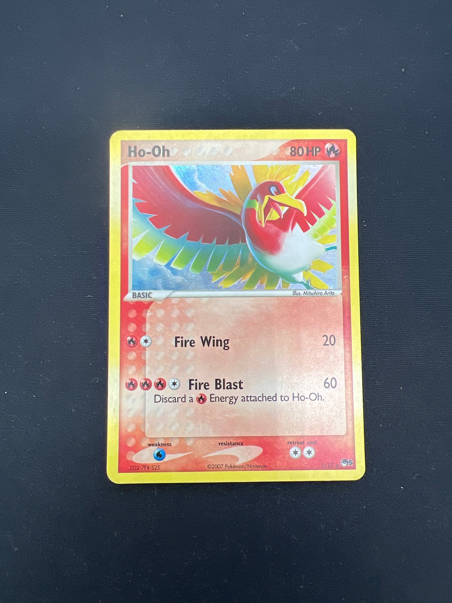 Auction Lot 50: Pokemon Cards Ho-Oh Pop Series Holo Condition Vary