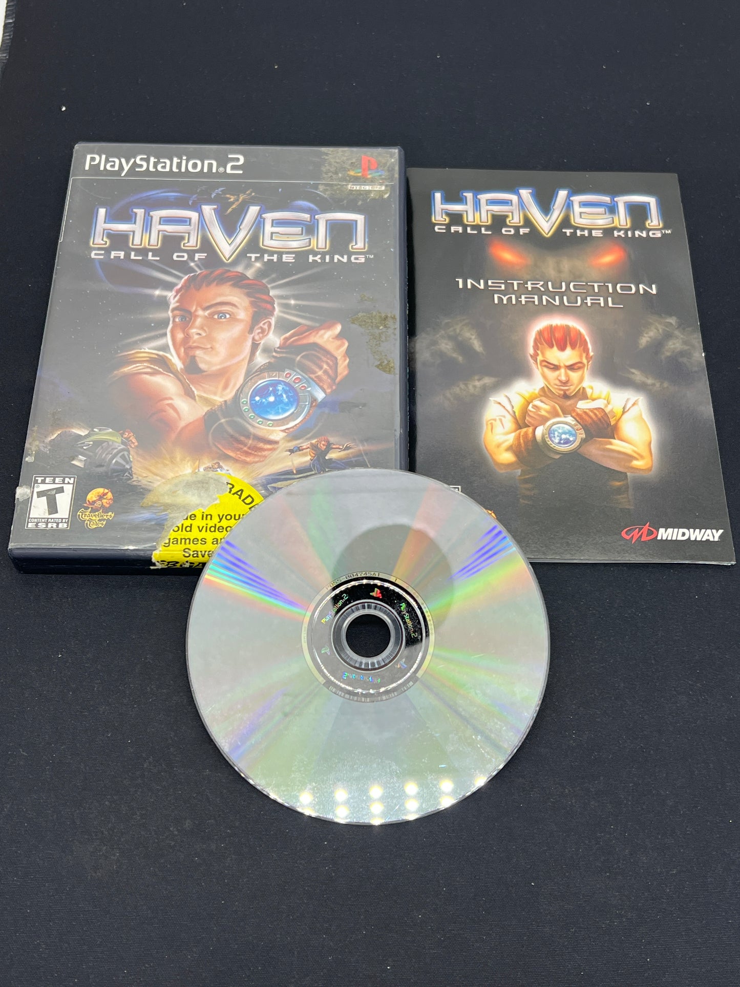 Auction Lot 40: Playstation 2 Video Game Haven Call of the King CIB