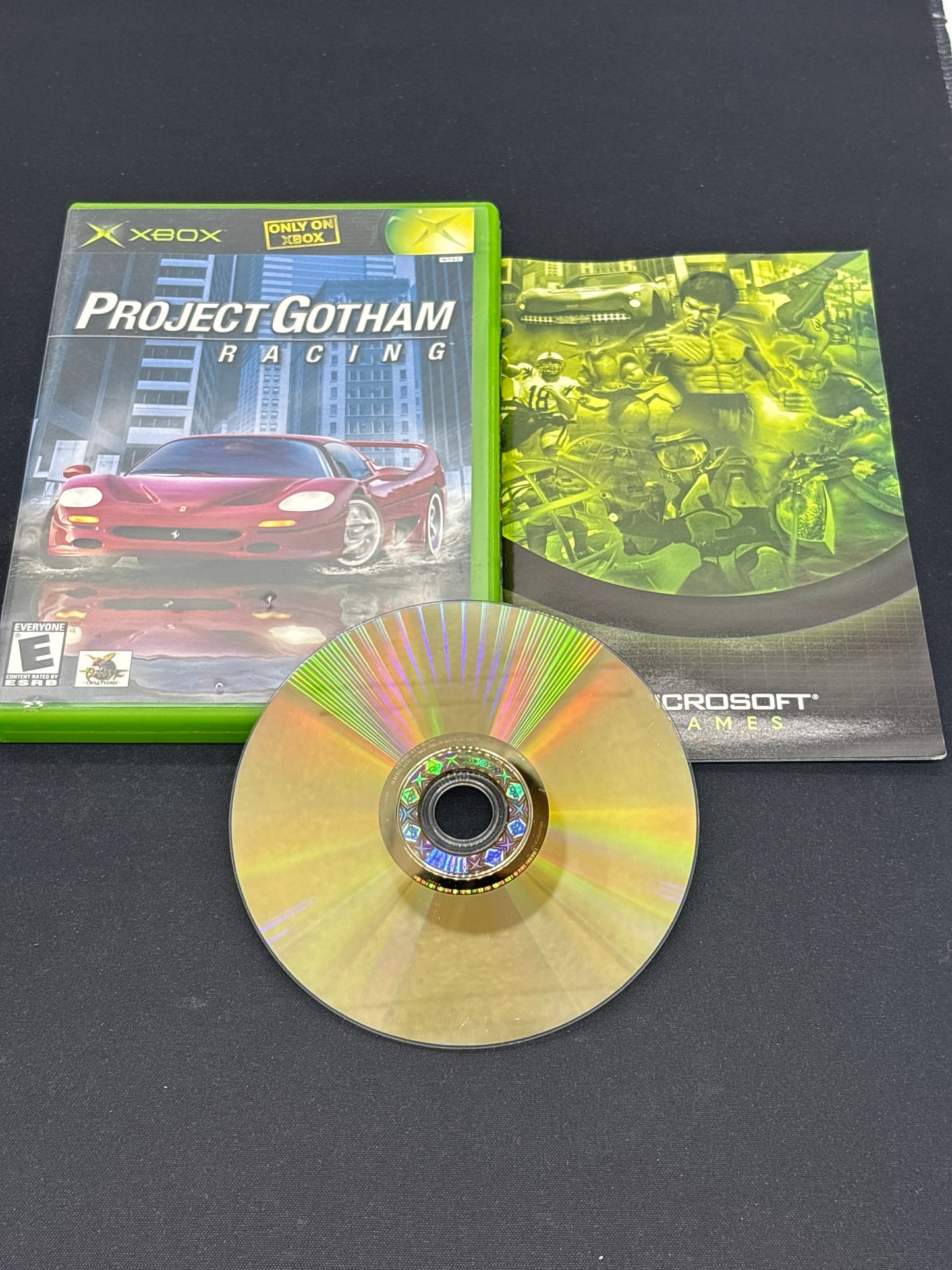 Auction Lot 111: XBOX Video Game Project Gotham Racing CIB