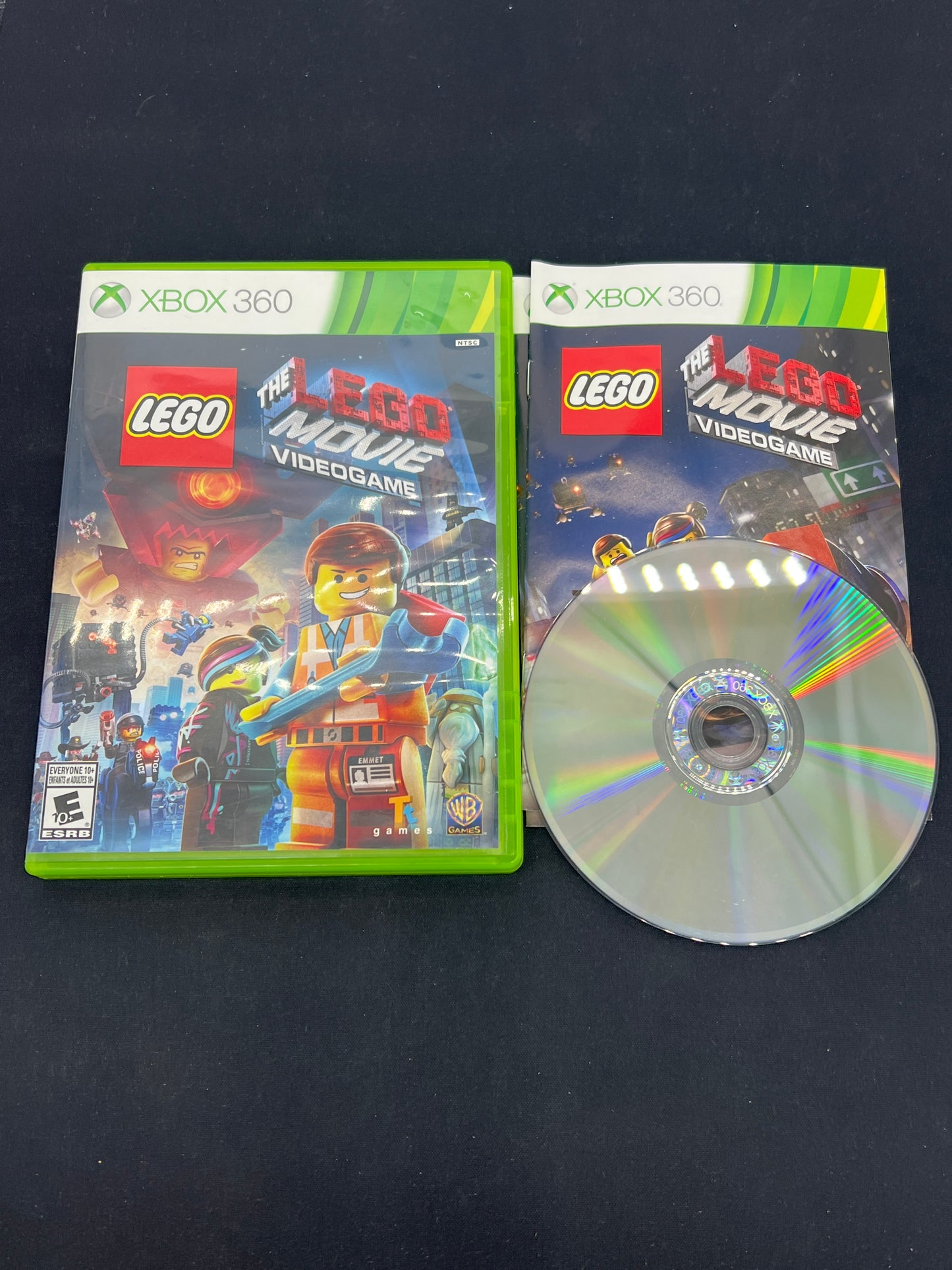 Auction Lot 146: XBOX 360 Video Game Lego Movie CIB