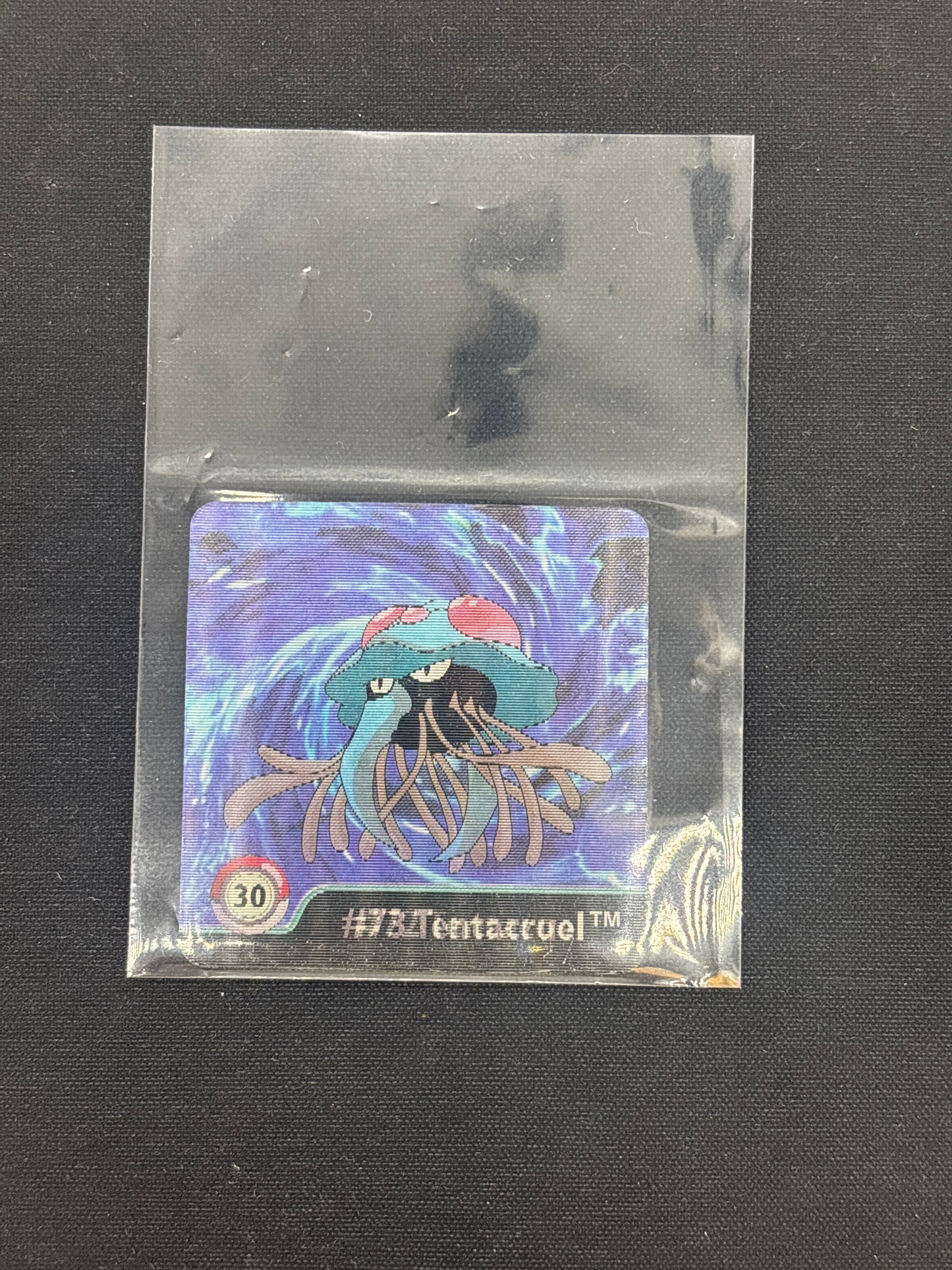 Auction Lot 19: Pokemon Tentacruel Evolution Line Lenticular Sticker