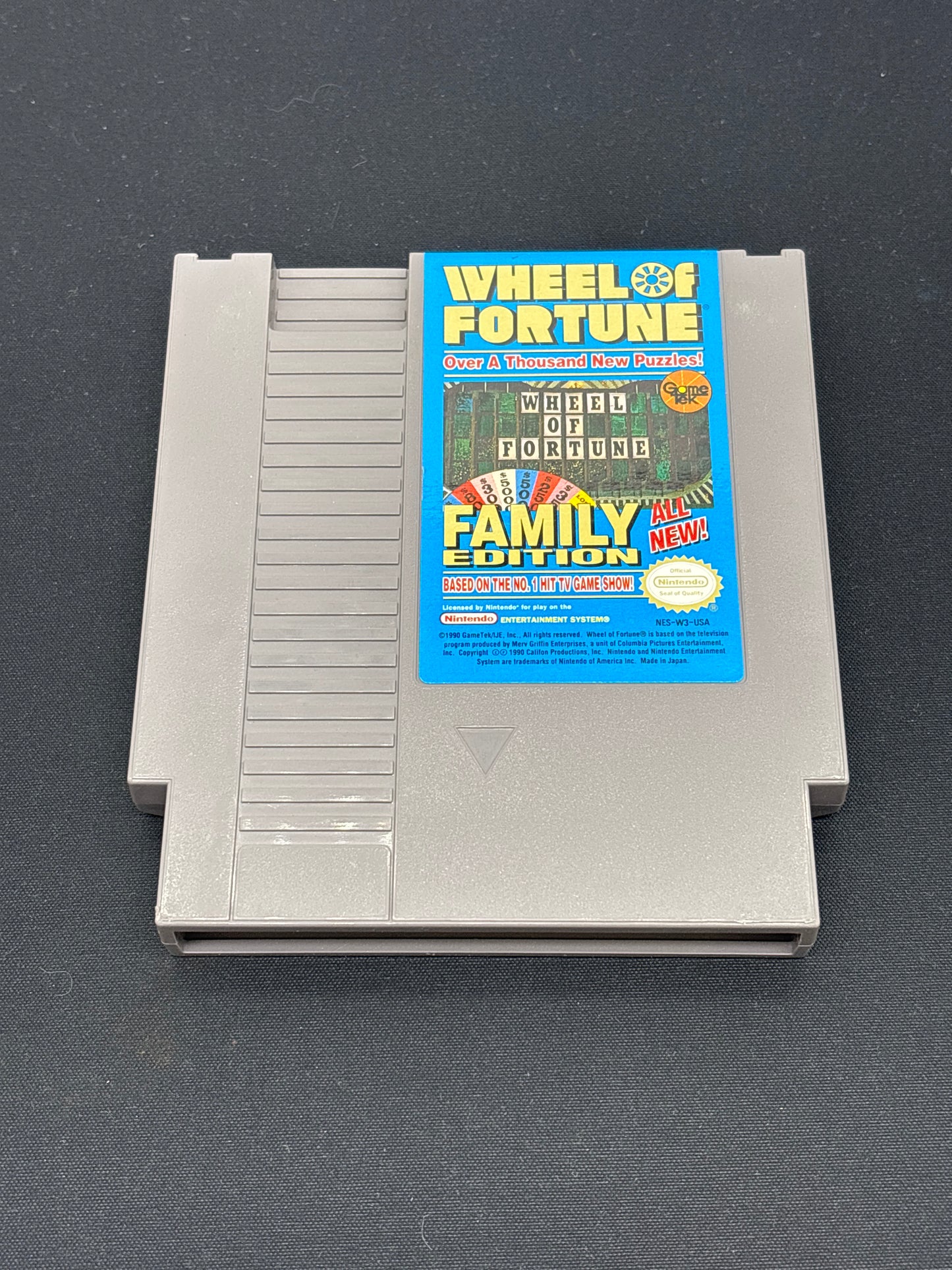 Auction Lot 85: NES Video Game Wheel of Fortune Family Edition