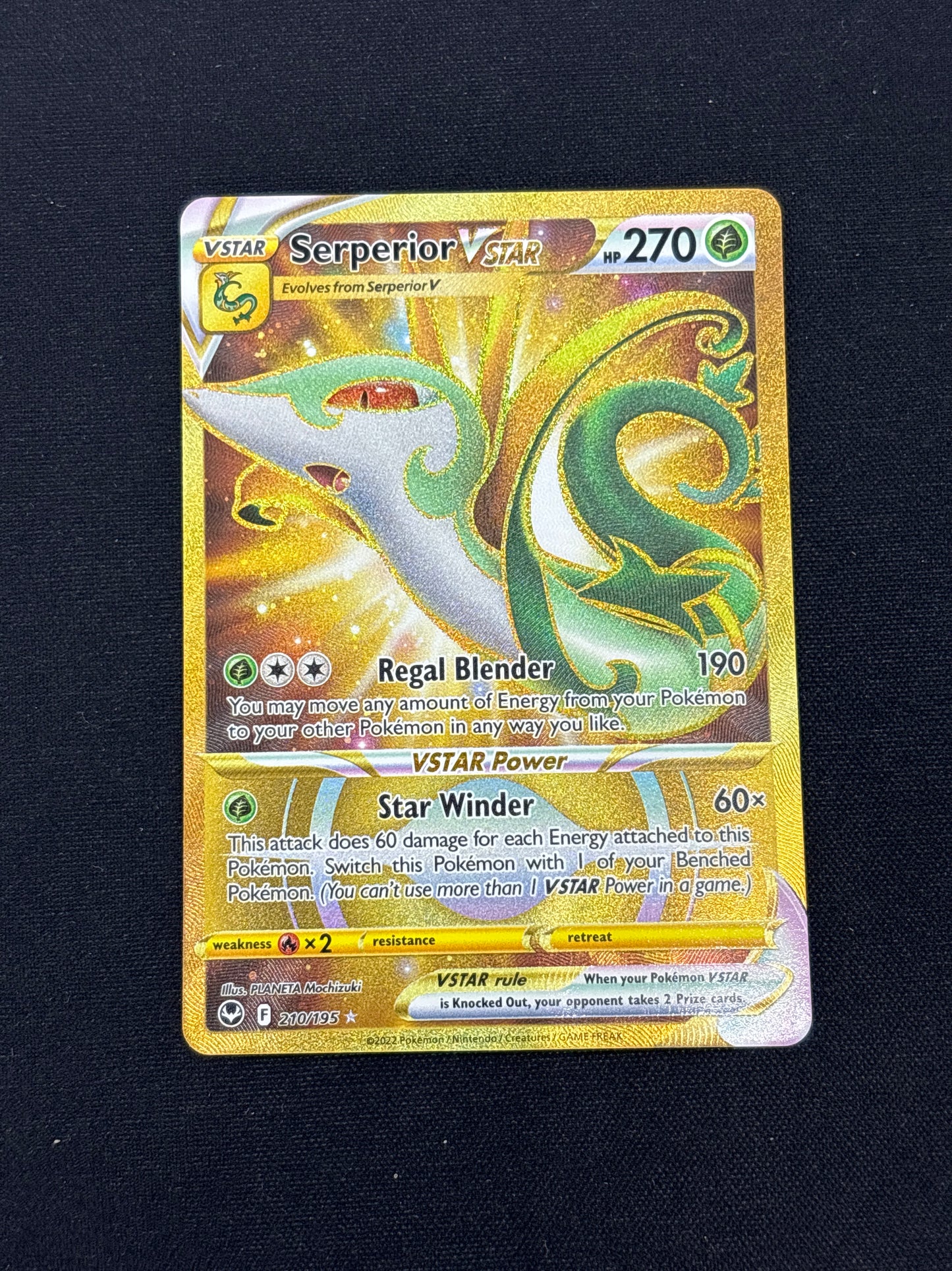 Auction Lot 169: Pokemon Card Serperior Silver Tempest Conditions Vary