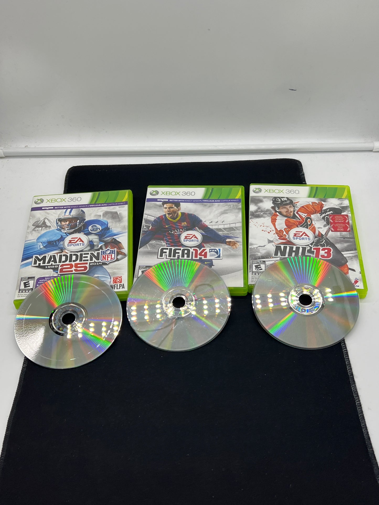 Auction Lot 186: XBOX 360 Video Games Assorted Sports Game Lot 3