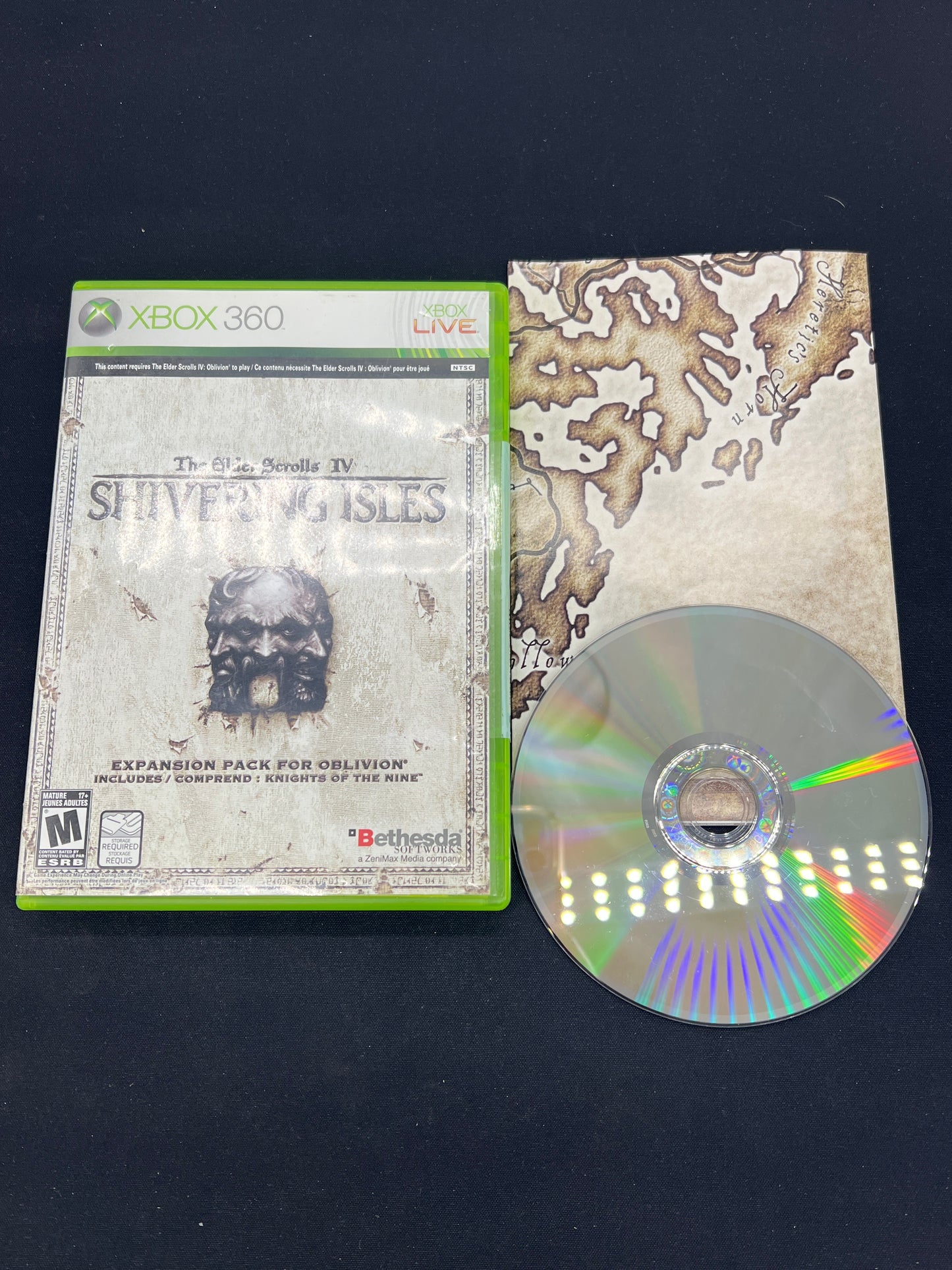 Auction Lot 10: XBOX 360 Video Game Elder Scrolls IV Lot