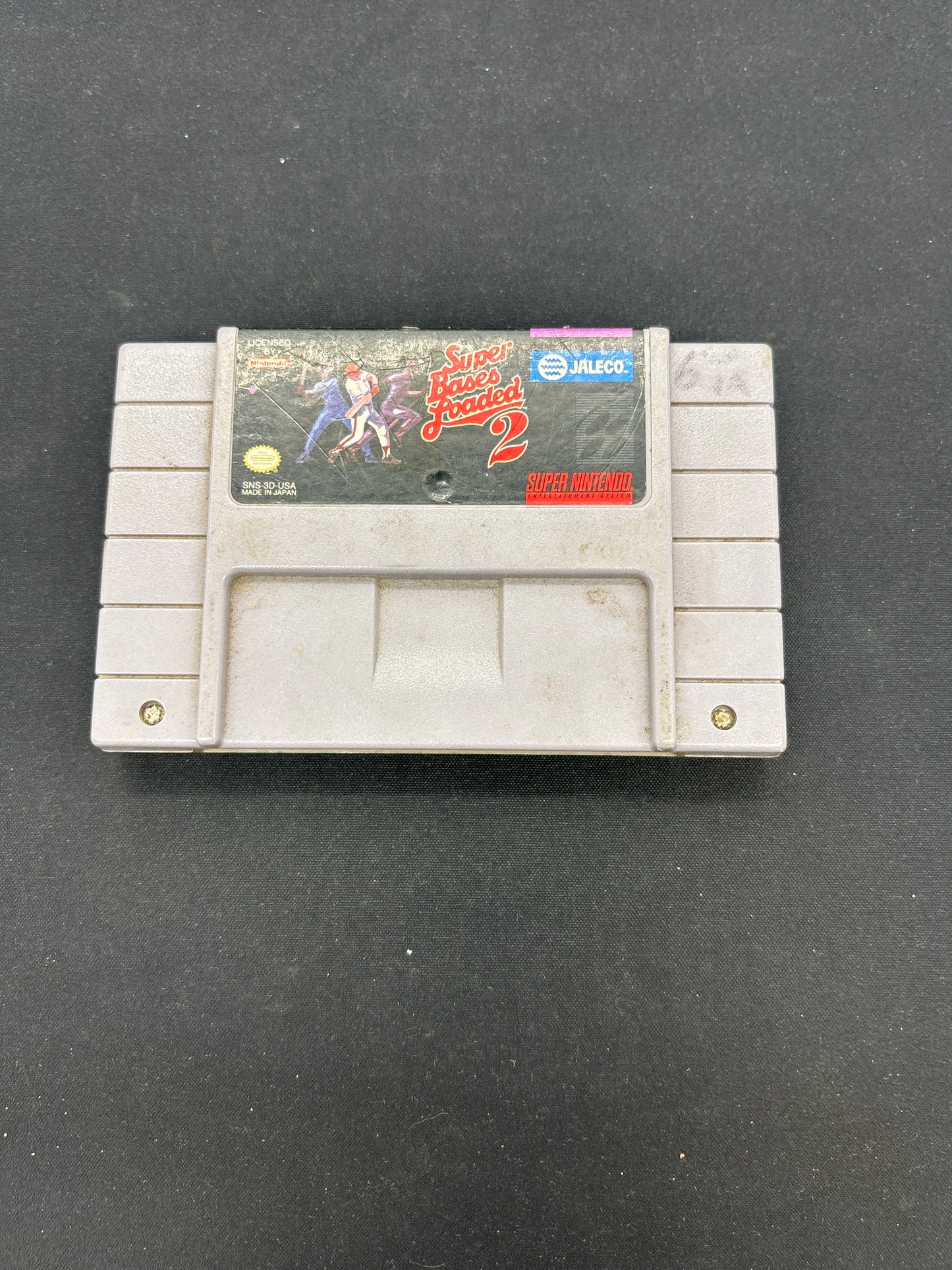 Auction Lot 154: SNES Video Game Super Bases Loaded 2