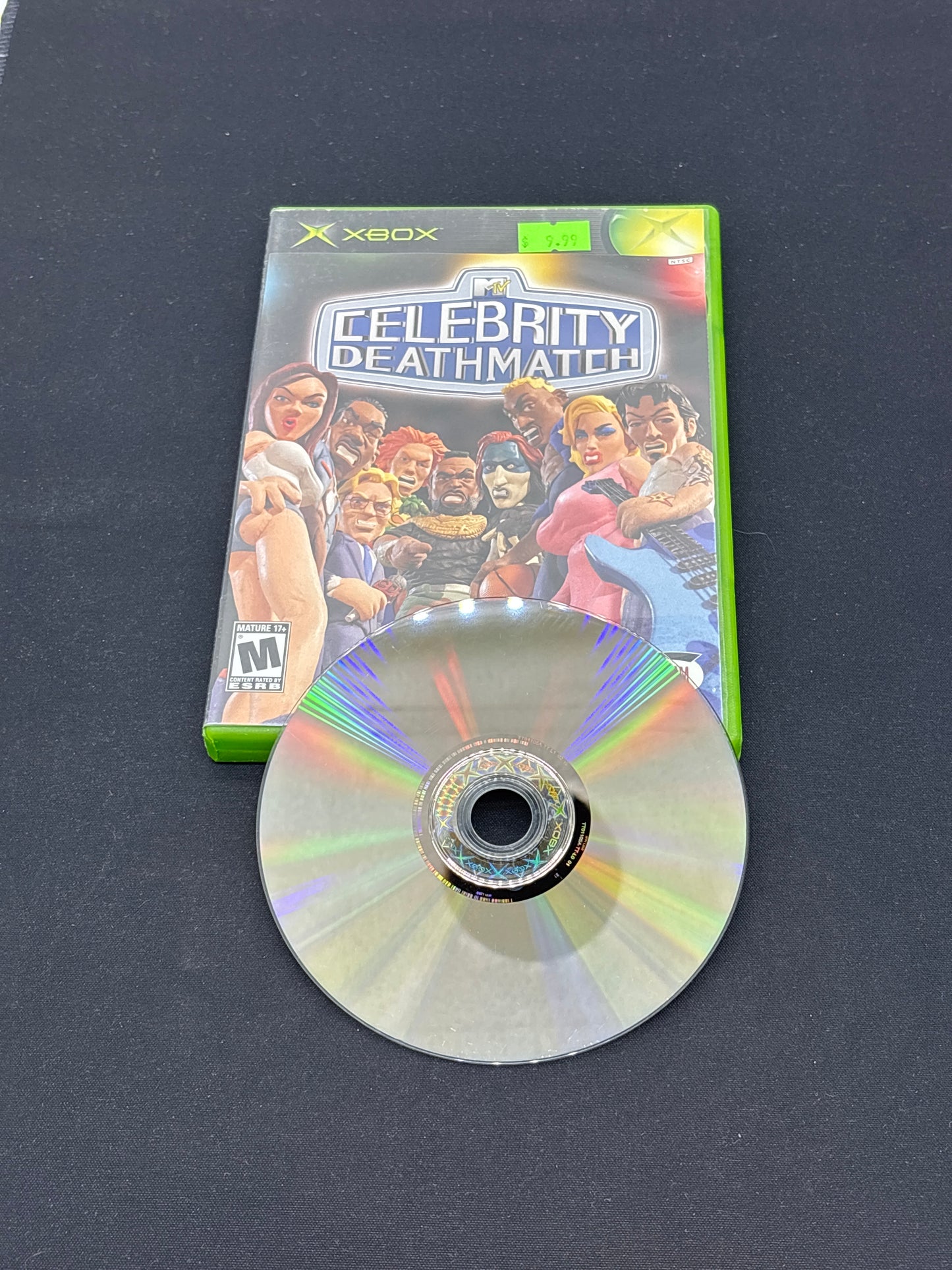 Auction Lot 114: XBOX Video Game MTV Celebrity Deathmatch
