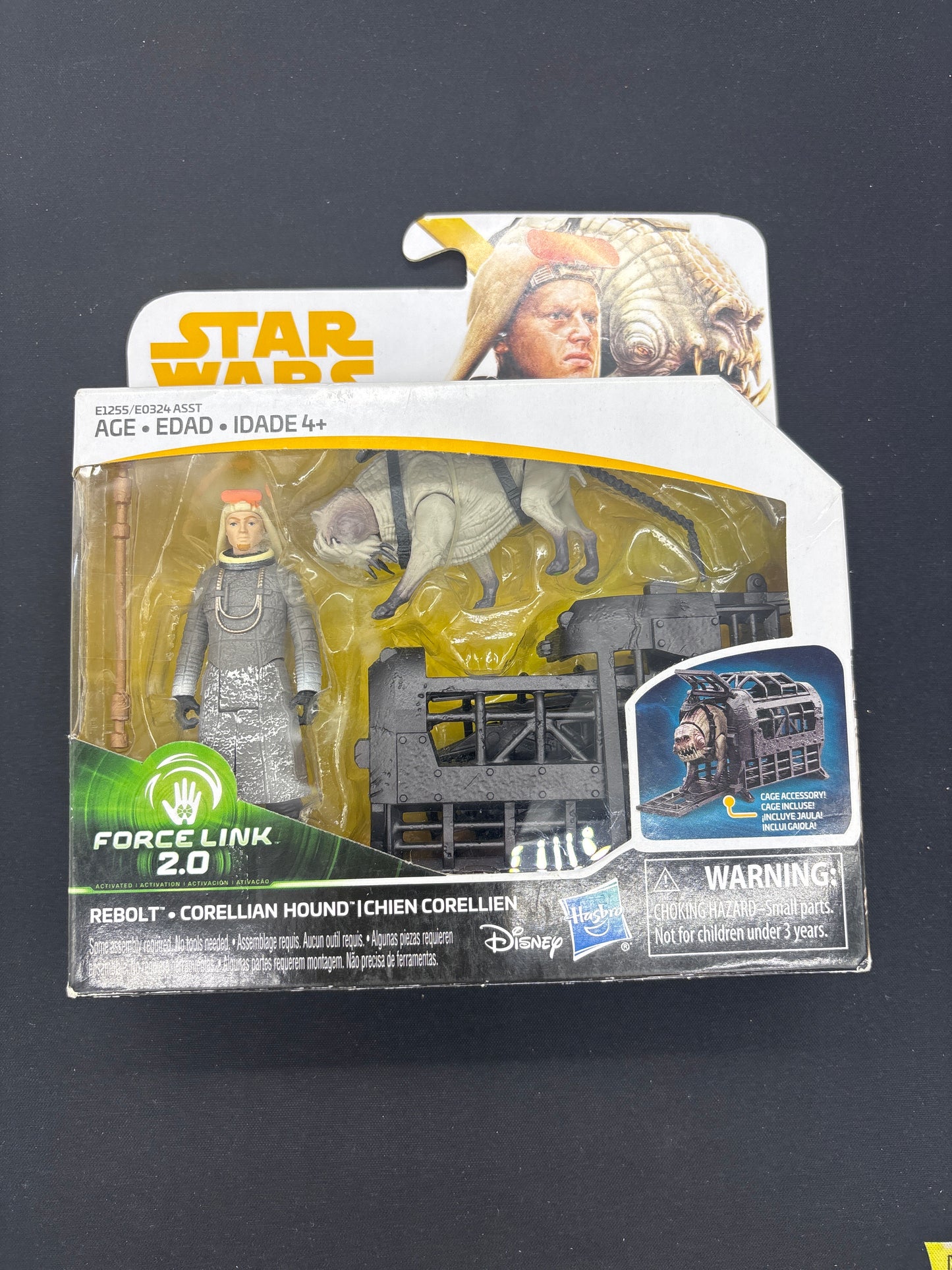Auction Lot 84: Star Wars Force Link 2.0 Rebolt and Corellian Hound Figure
