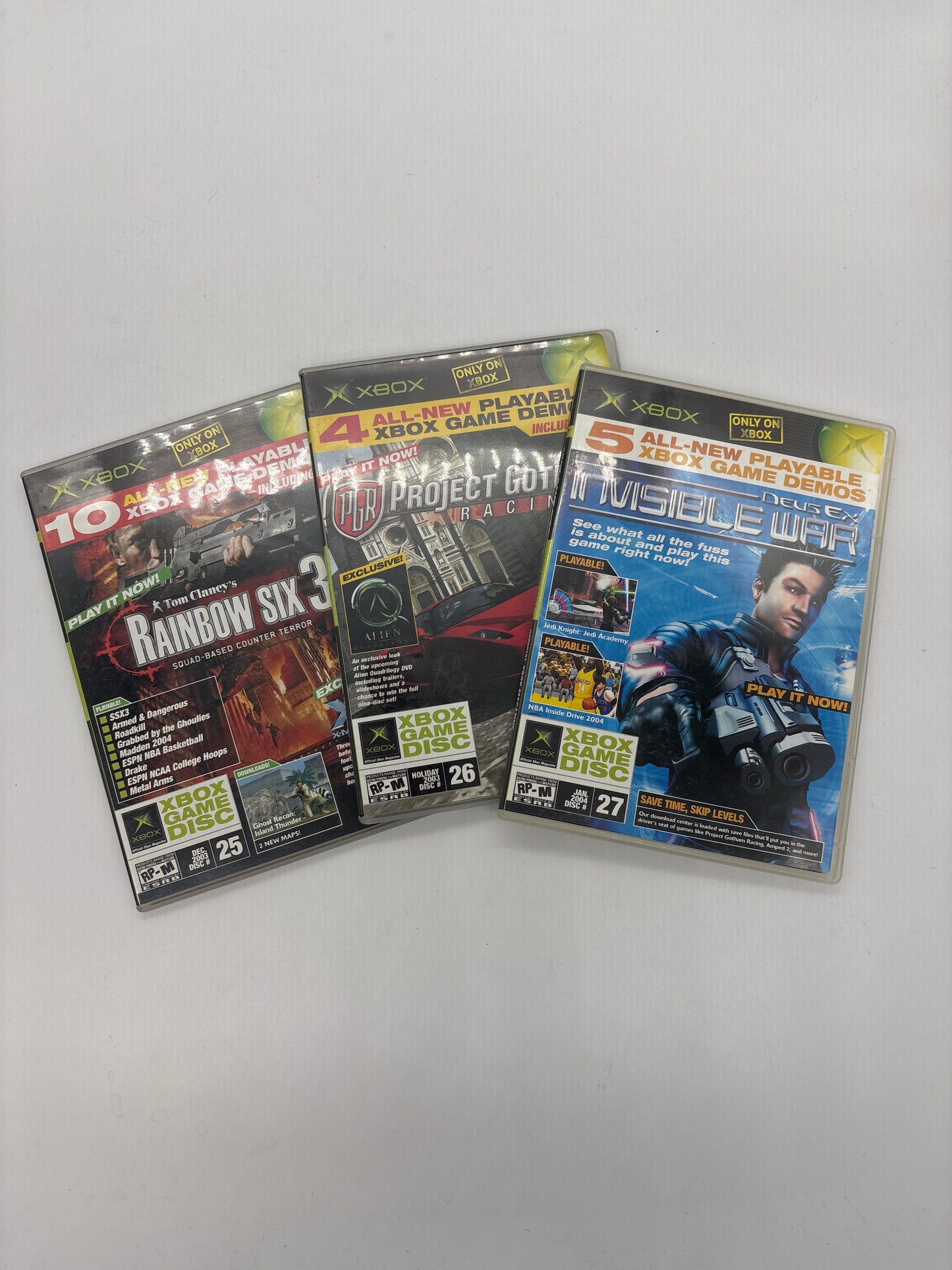 Auction Lot 136: XBOX Exclusive Demo Magazine Video Game Lot 2