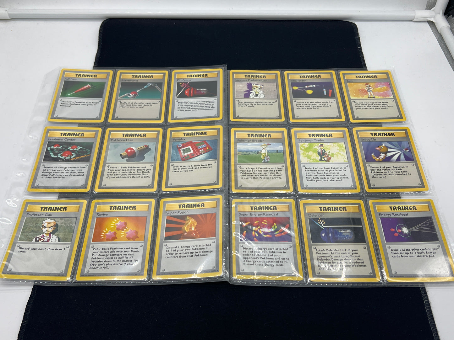 Auction Lot 1: Pokémon Complete Base Set Conditions Vary