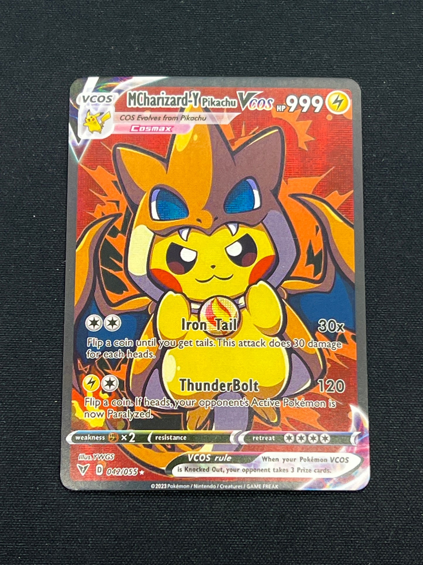 Auction Lot 151: Pokemon Card CUSTOM MCharizard-Y Conditions Vary