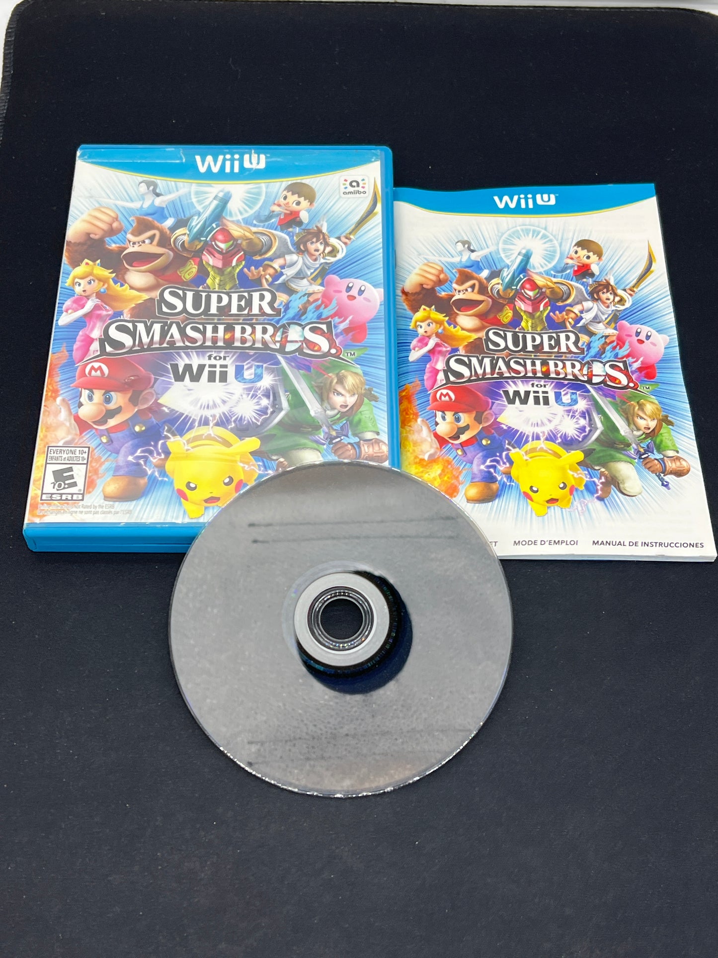 Auction Lot 30: Nintendo WIIU Video Game Super Smash Bros CIB