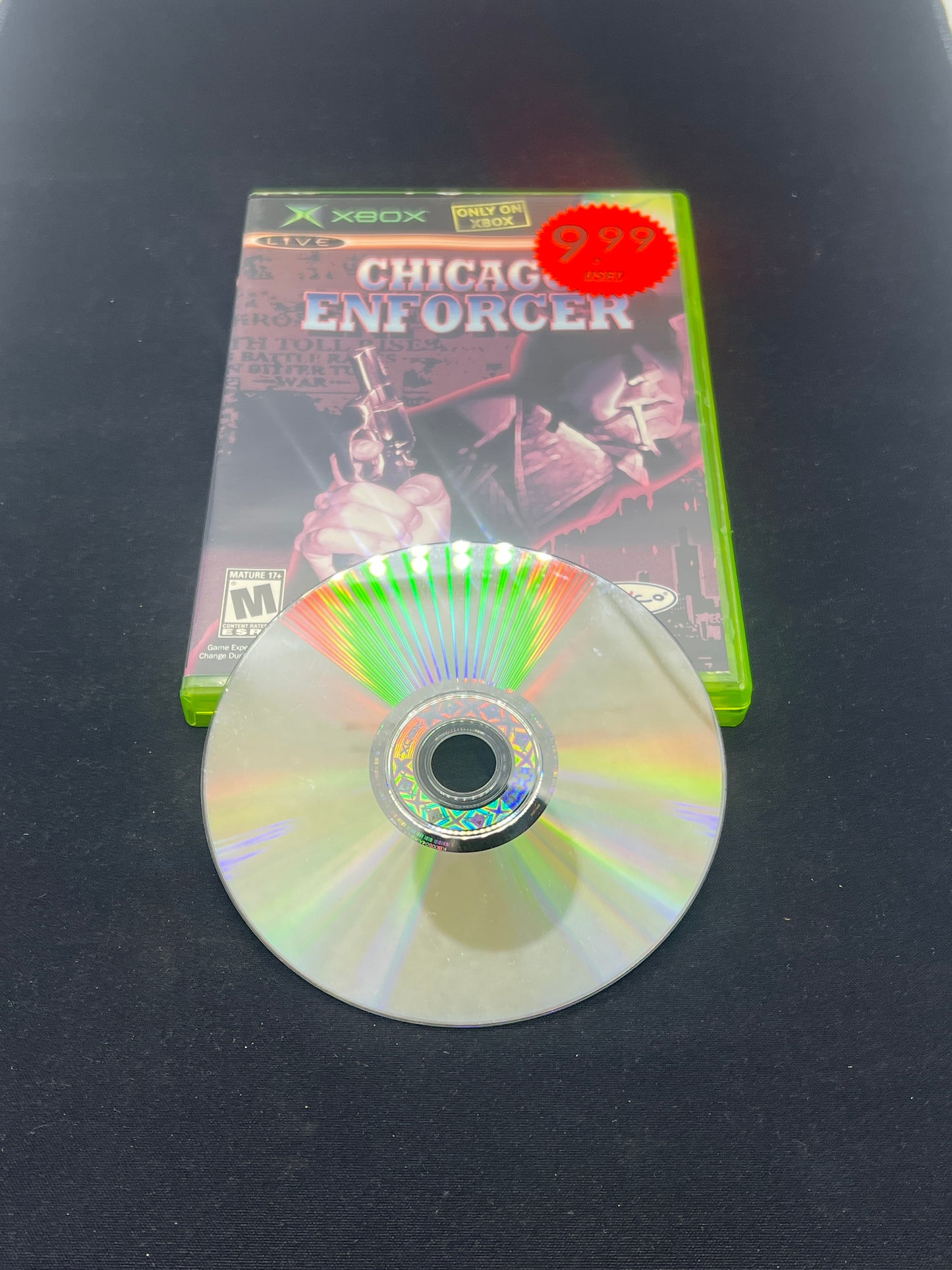 Auction Lot 97: XBOX Video Game Chicago Enforcer
