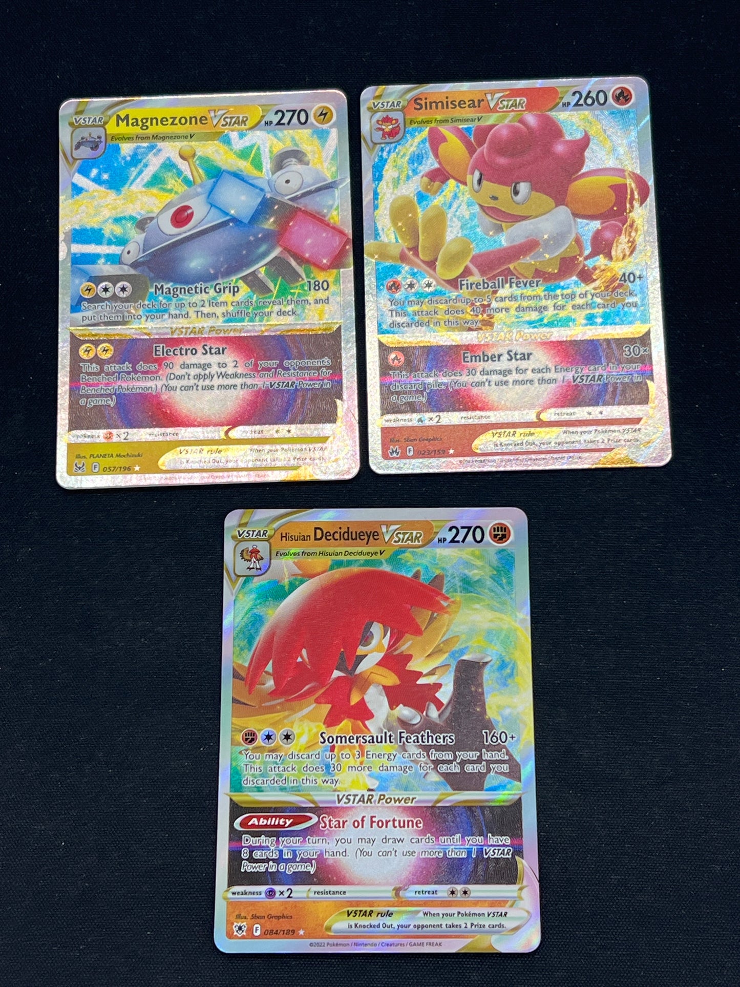 Auction Lot 331: Pokemon Cards SWSH Vstar Card Lot Conditions Vary