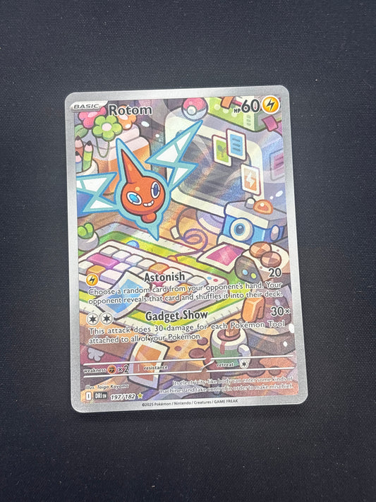 Auction Lot 363: Rotom Illustration Rare Card Conditions Vary