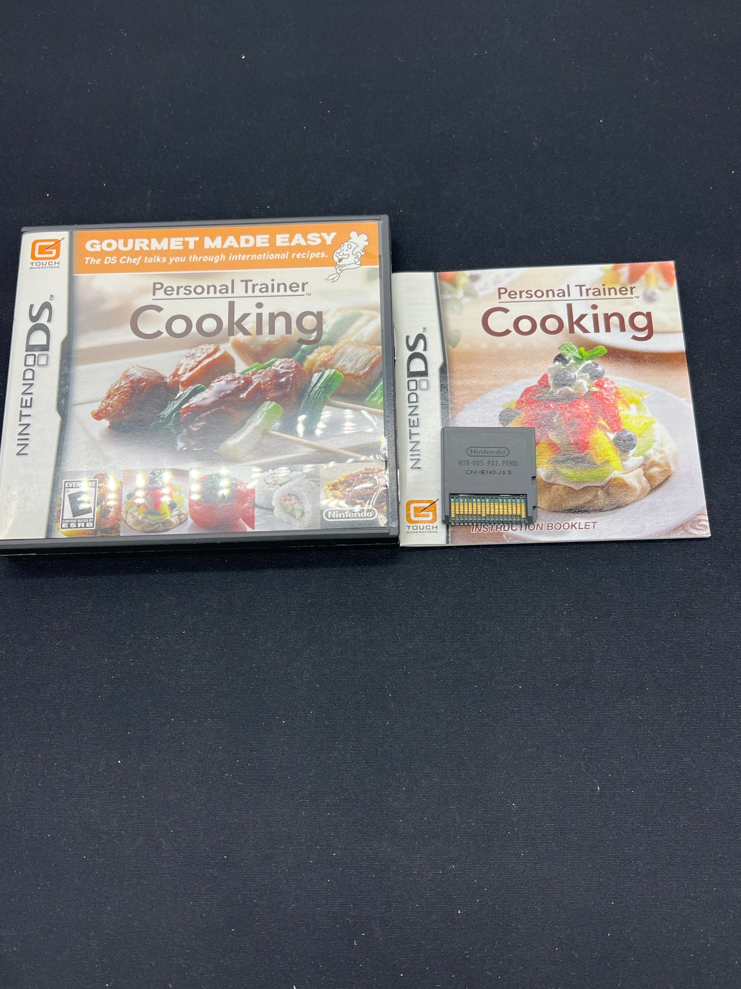 Auction Lot 195: Nintendo DS Personal Trainer Cooking CIB