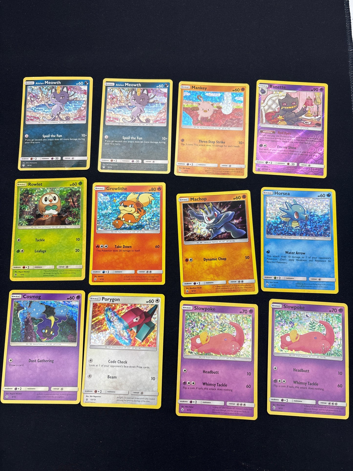Auction Lot 64: Pokemon Reverse Holo Card Lot 4 Conditions Vary