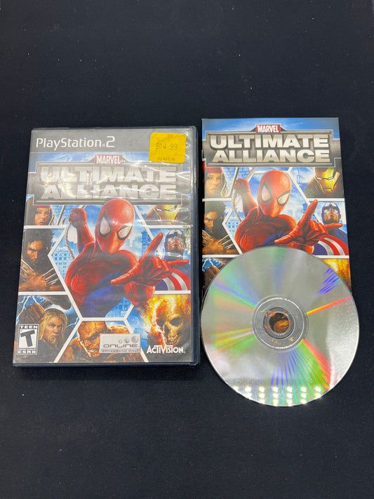 Auction Lot 325: Playstation 2 Marvel Ultimate Alliance CIB