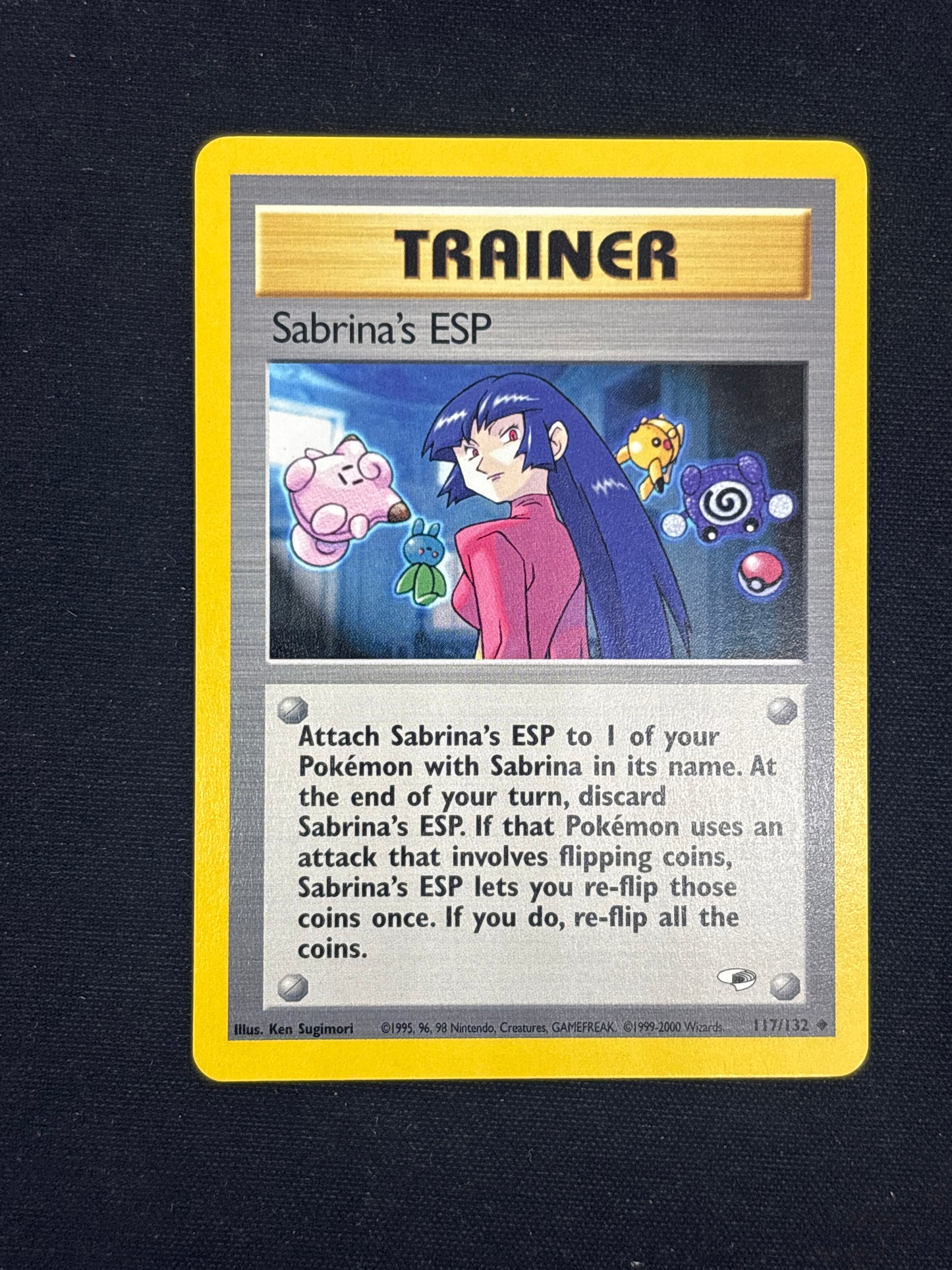 Auction Lot 33: Pokemon Cards Sabrina's ESP Gym Heroes Conditions Vary