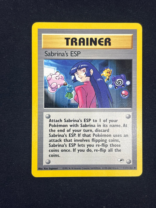 Auction Lot 33: Pokemon Cards Sabrina's ESP Gym Heroes Conditions Vary