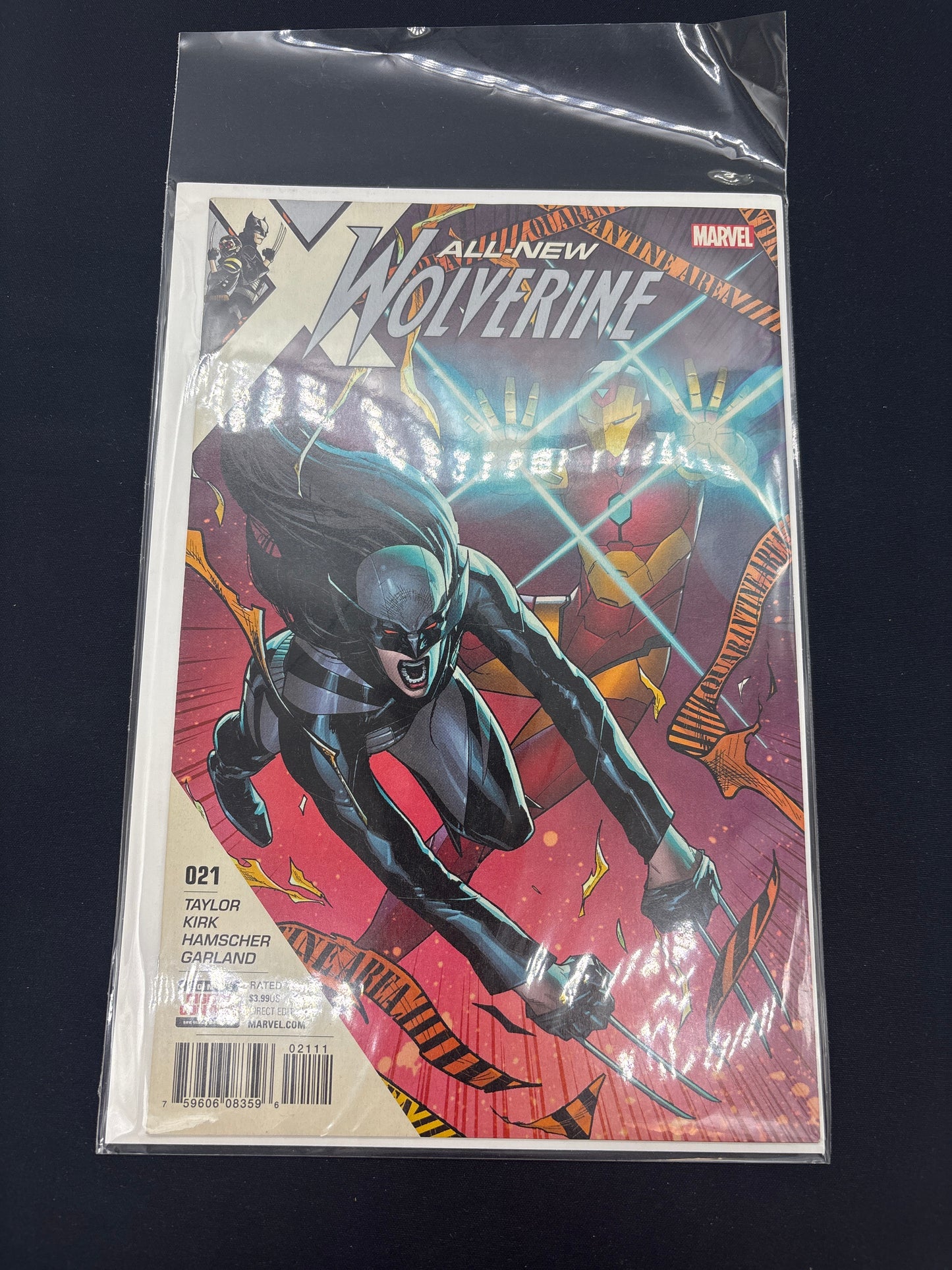Auction Lot 79: Marvel Comics All-New Wolverine Issue 21 Comic Book