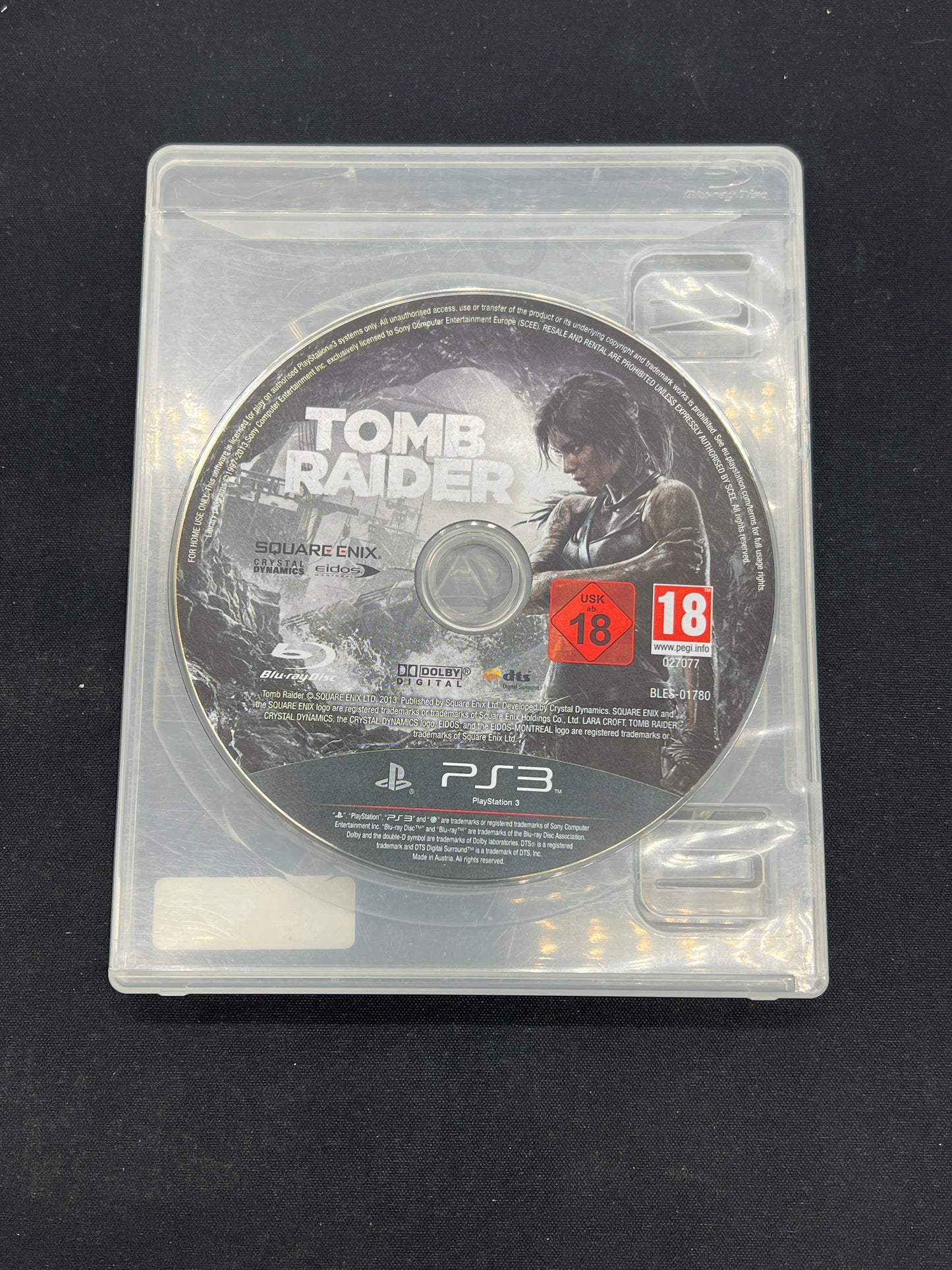 Auction Lot 58: PlayStation 3 Video Game Tomb Raider Loose