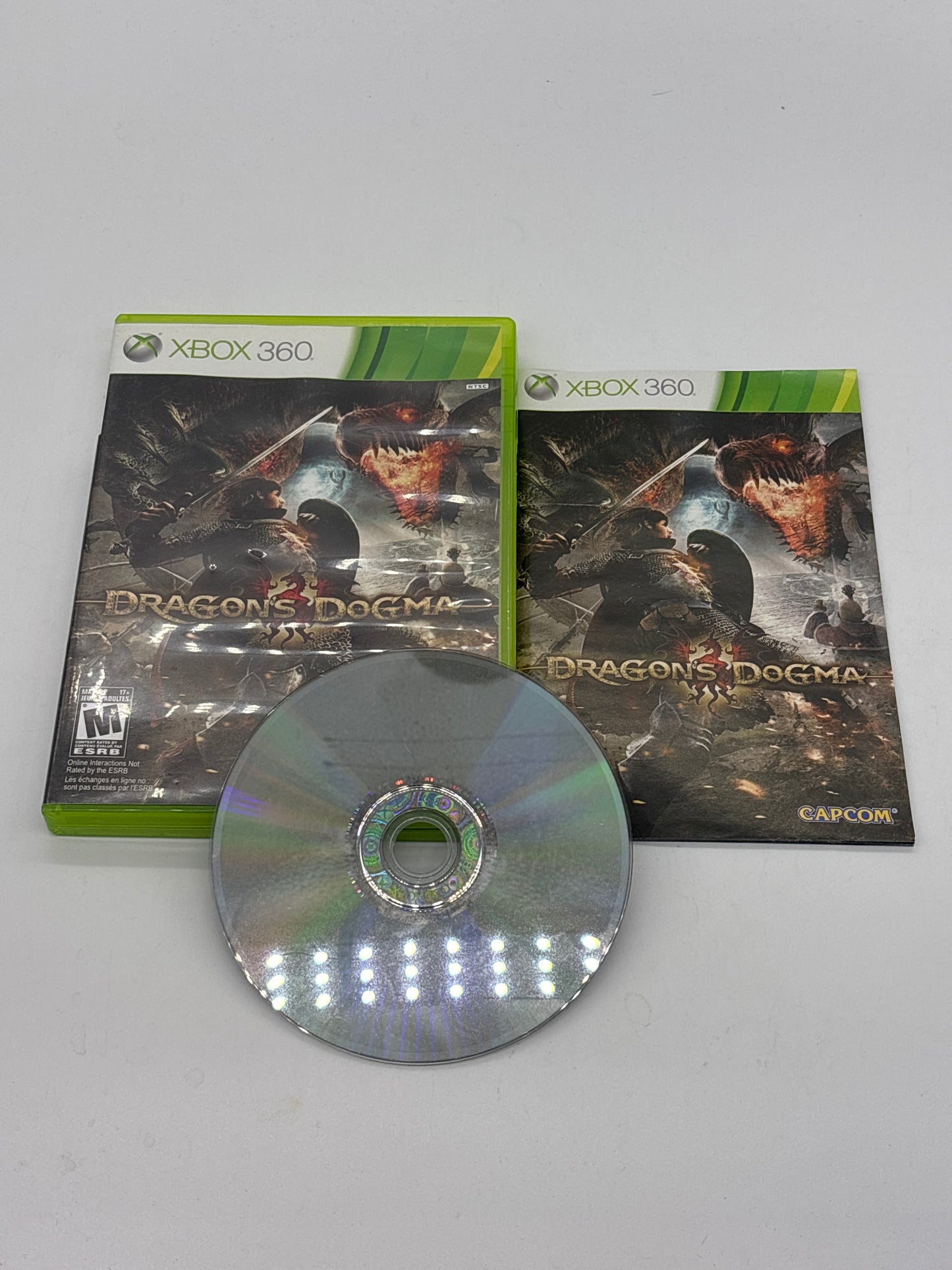 Auction Lot 122: Dragons Dogma Video Game XBOX 360 CIB