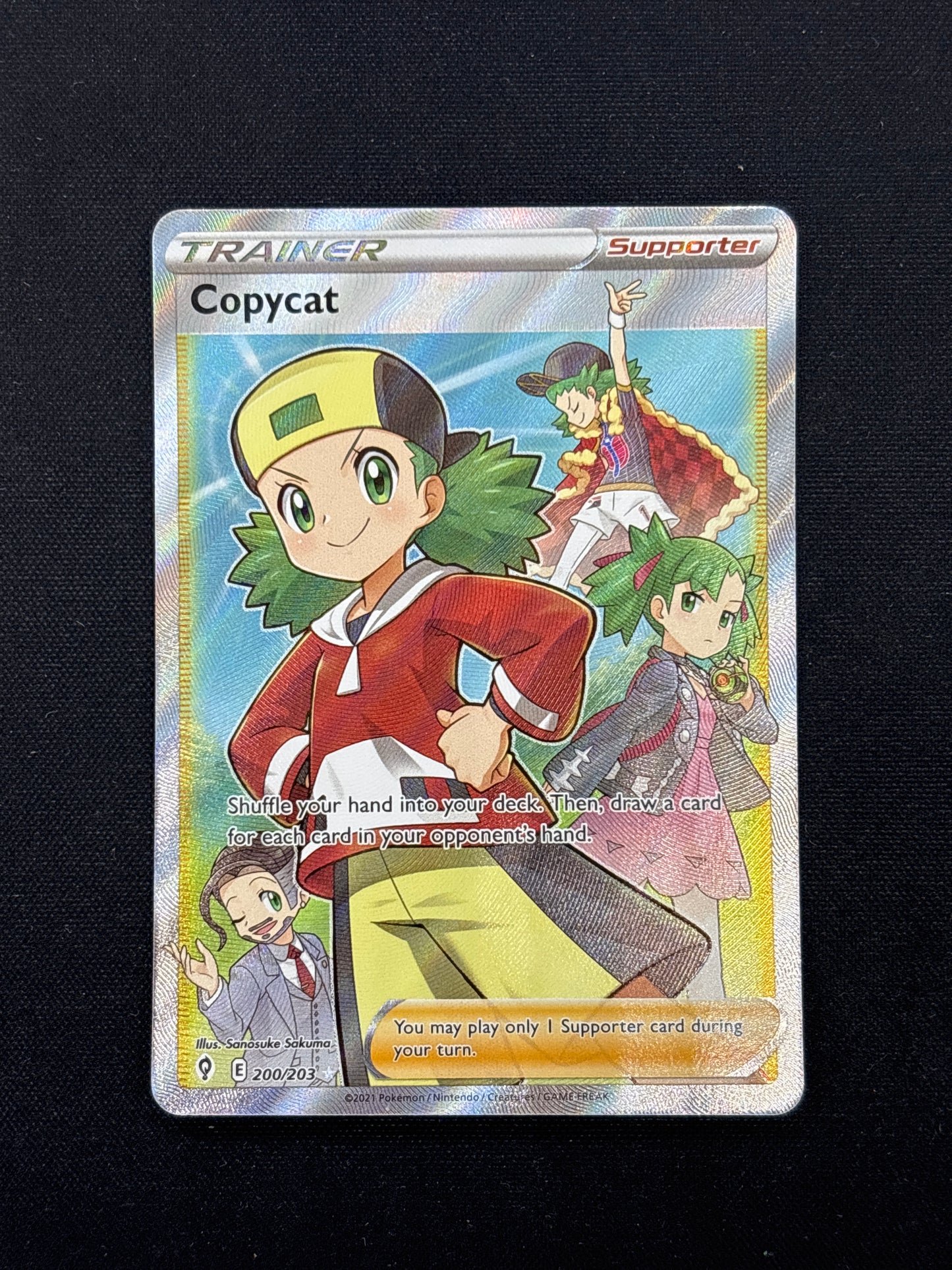Auction Lot 75: Copycat Full Art Card Conditions Vary