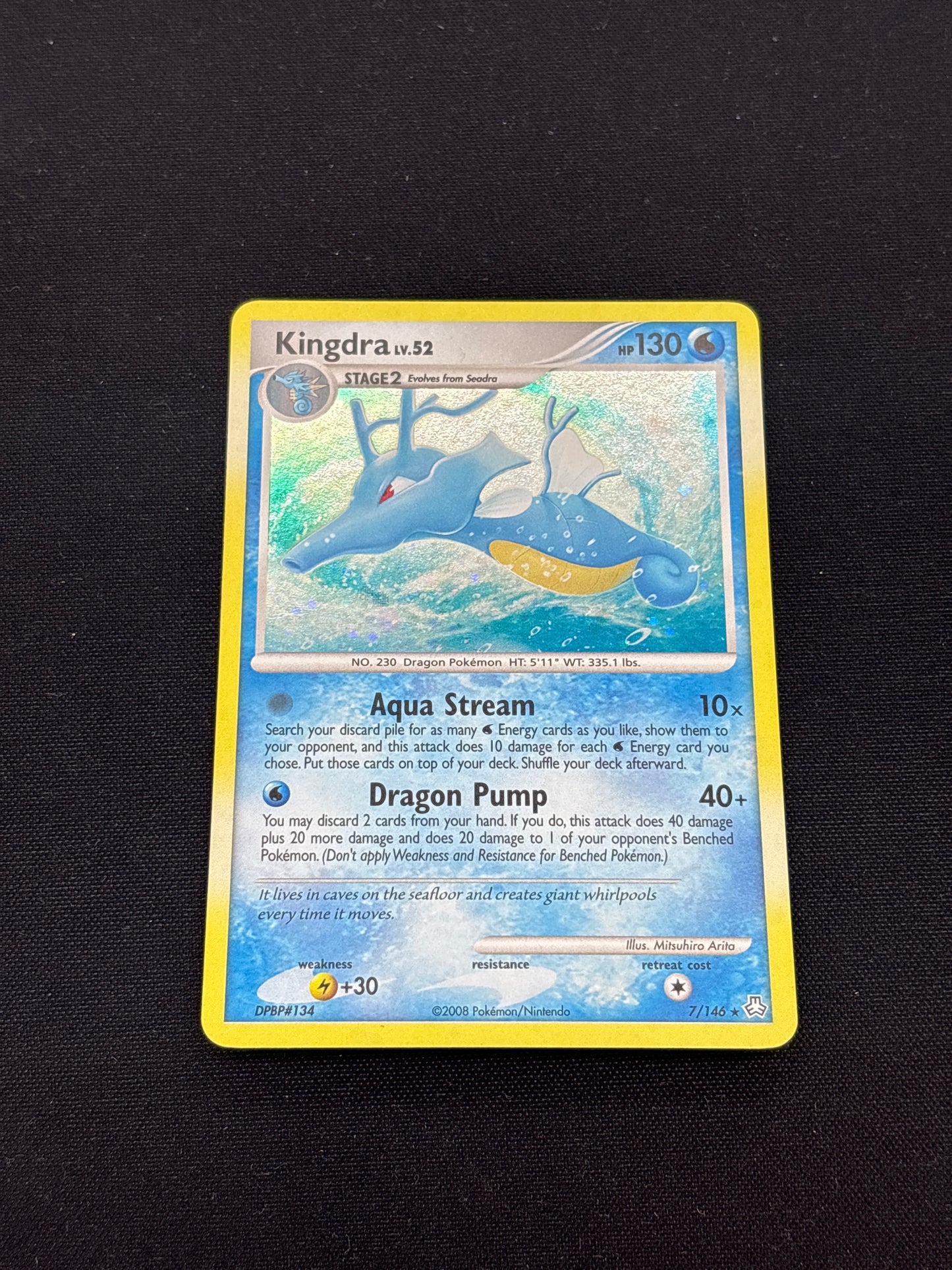 Auction Lot 181: Pokemon Cards Kingdra Holo Rare Legends Awakened Conditions Vary