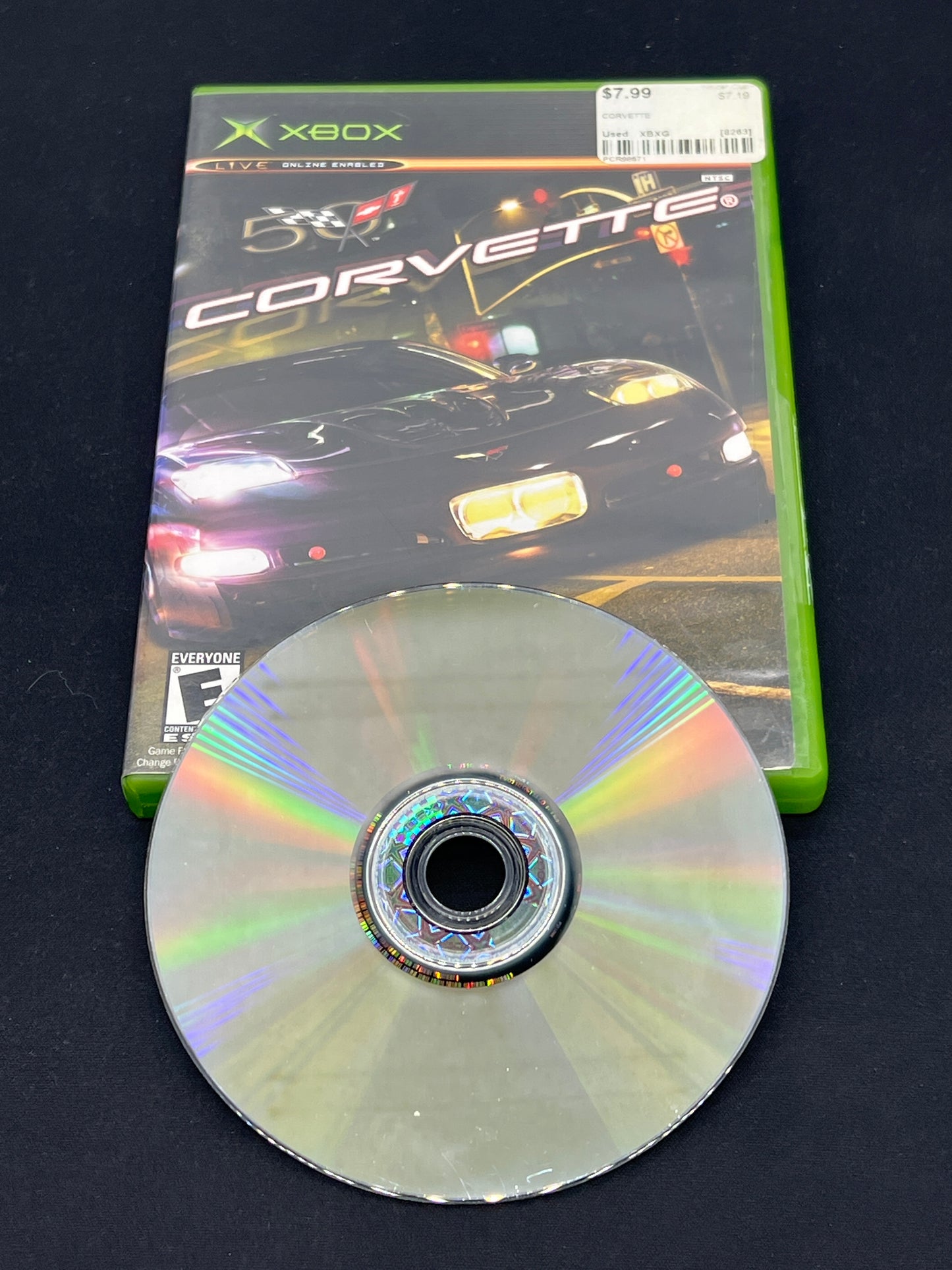 Auction Lot 165: XBOX Video Game Corvette