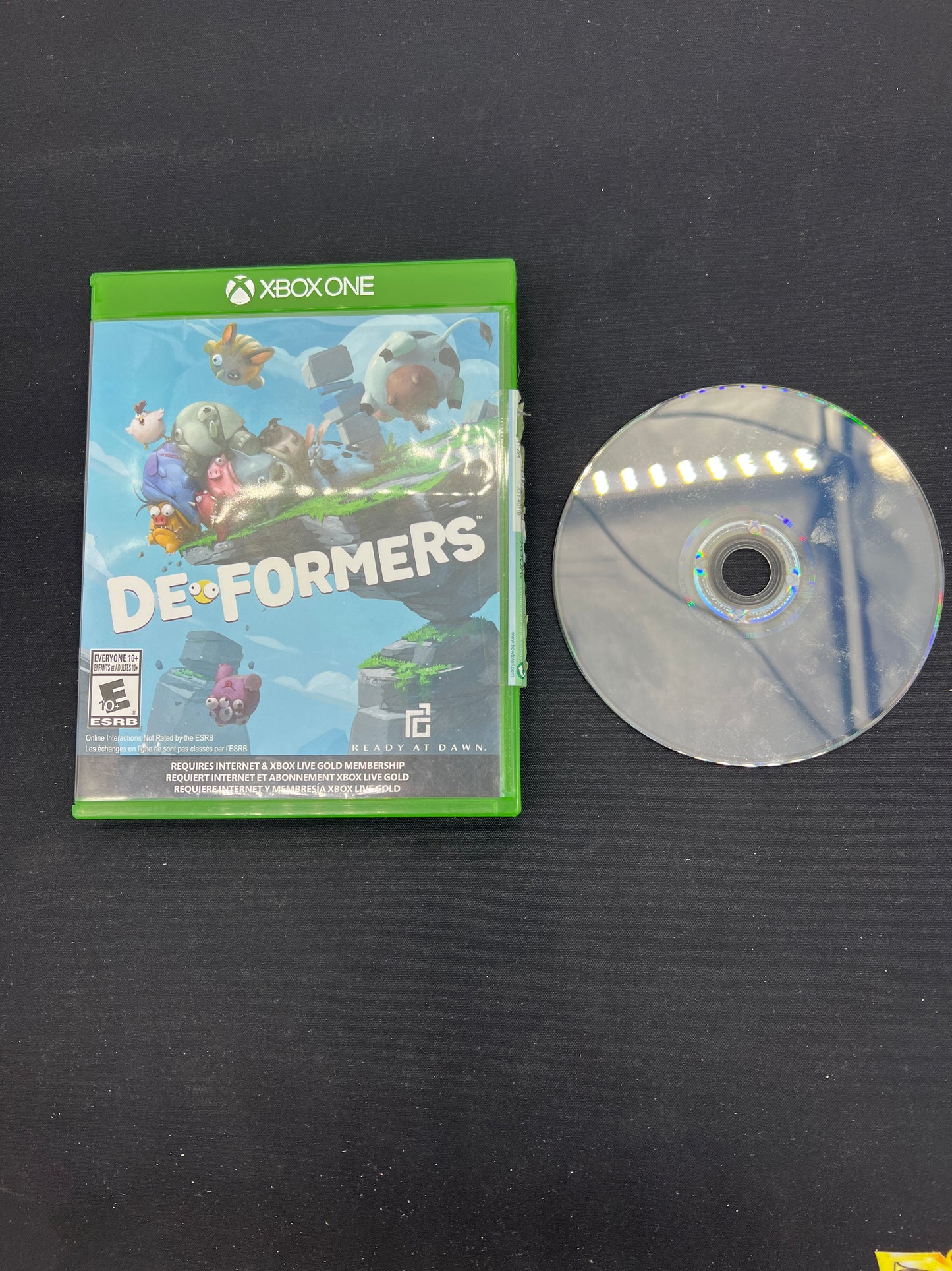 Auction Lot 188: XBOX One De-Formers Disc & Case