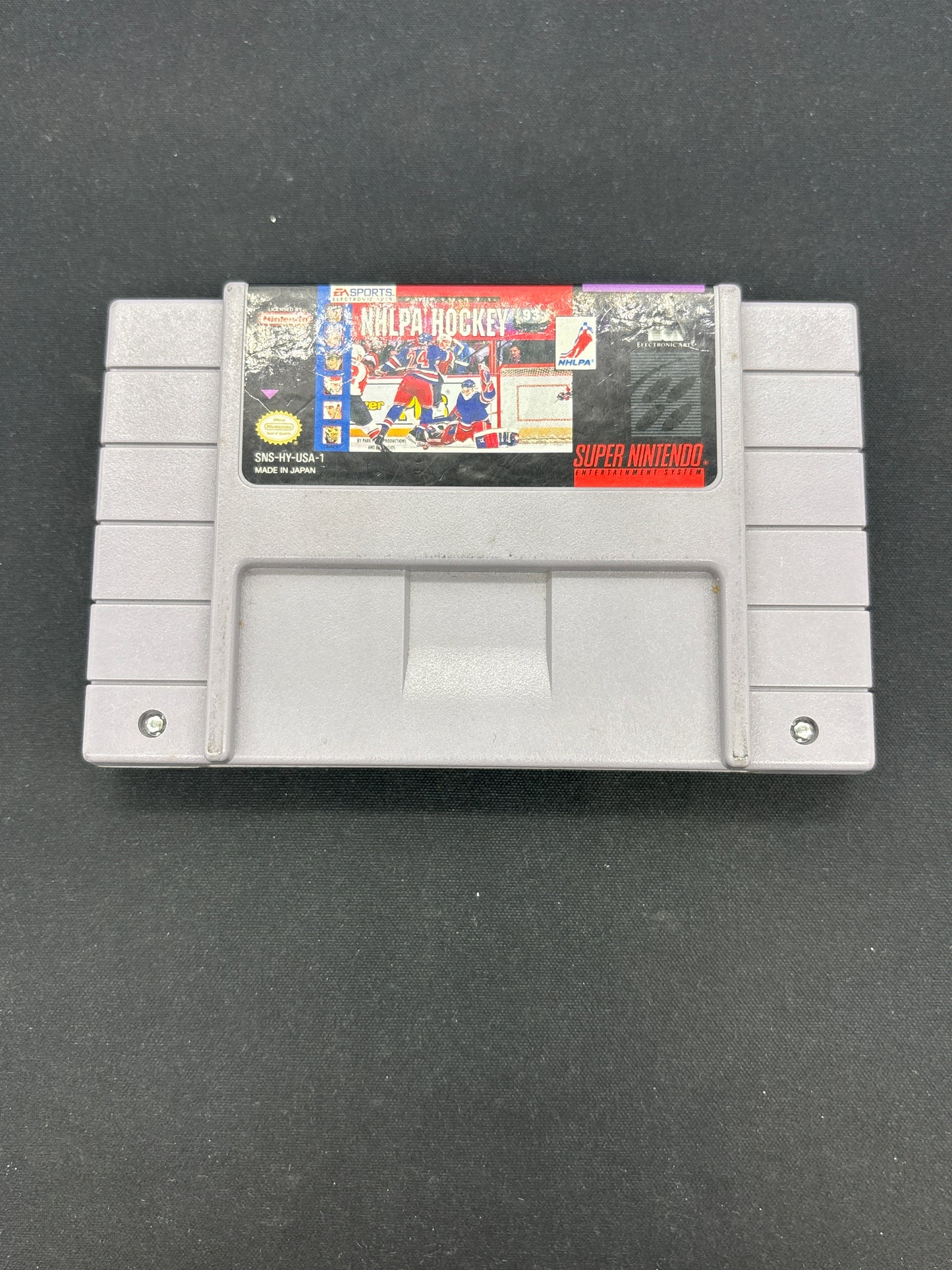 Auction Lot 150: SNES Video Game NHLPA Hockey