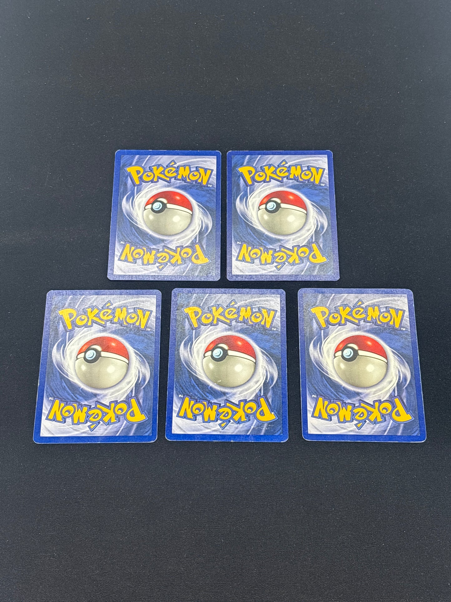 Auction Lot 21: Pokemon Cards Lot of 5 Base Set Conditions Vary