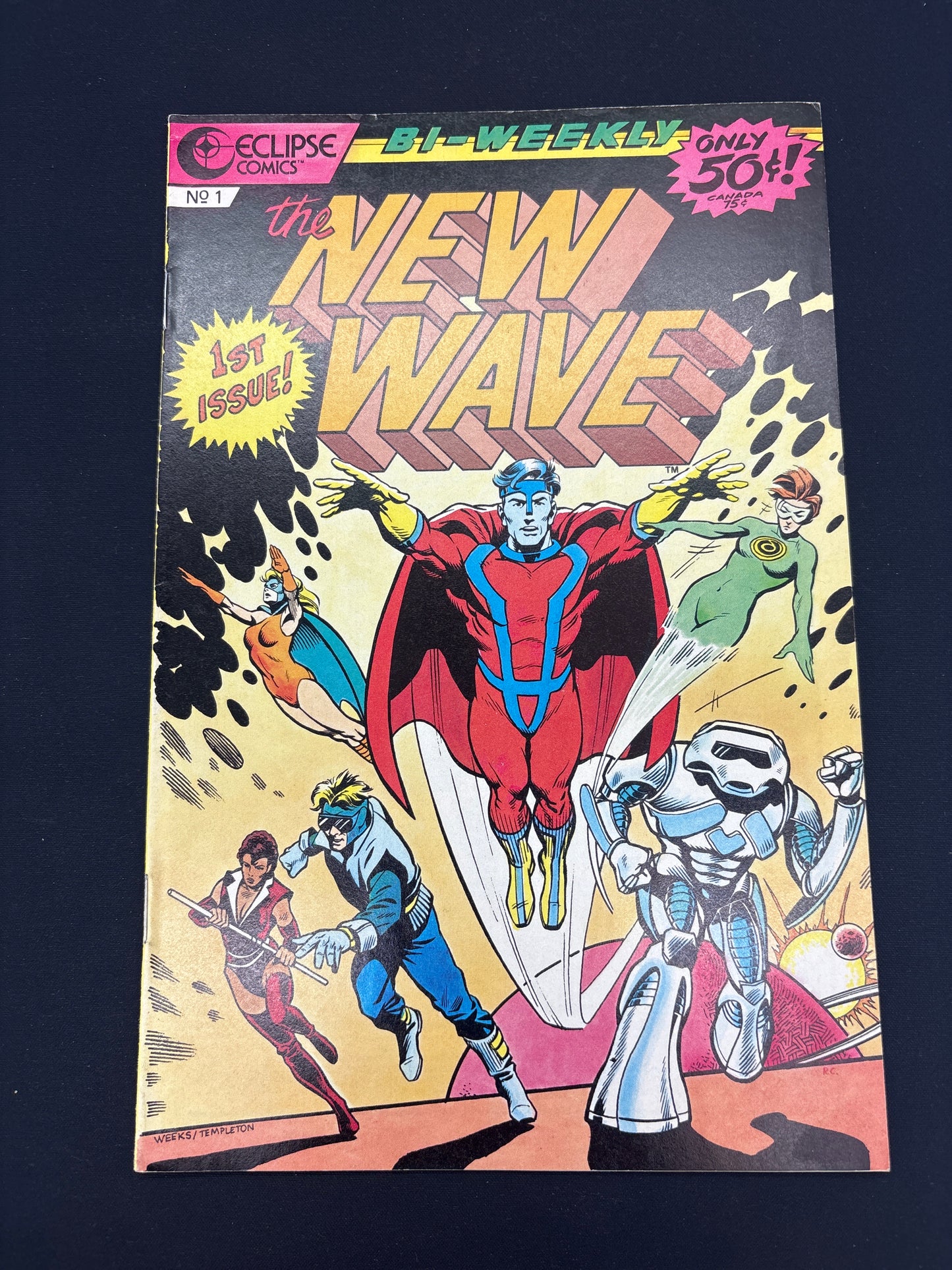 Auction Lot 96: Eclipse Comics The New Wave 1st Issue Comic Book