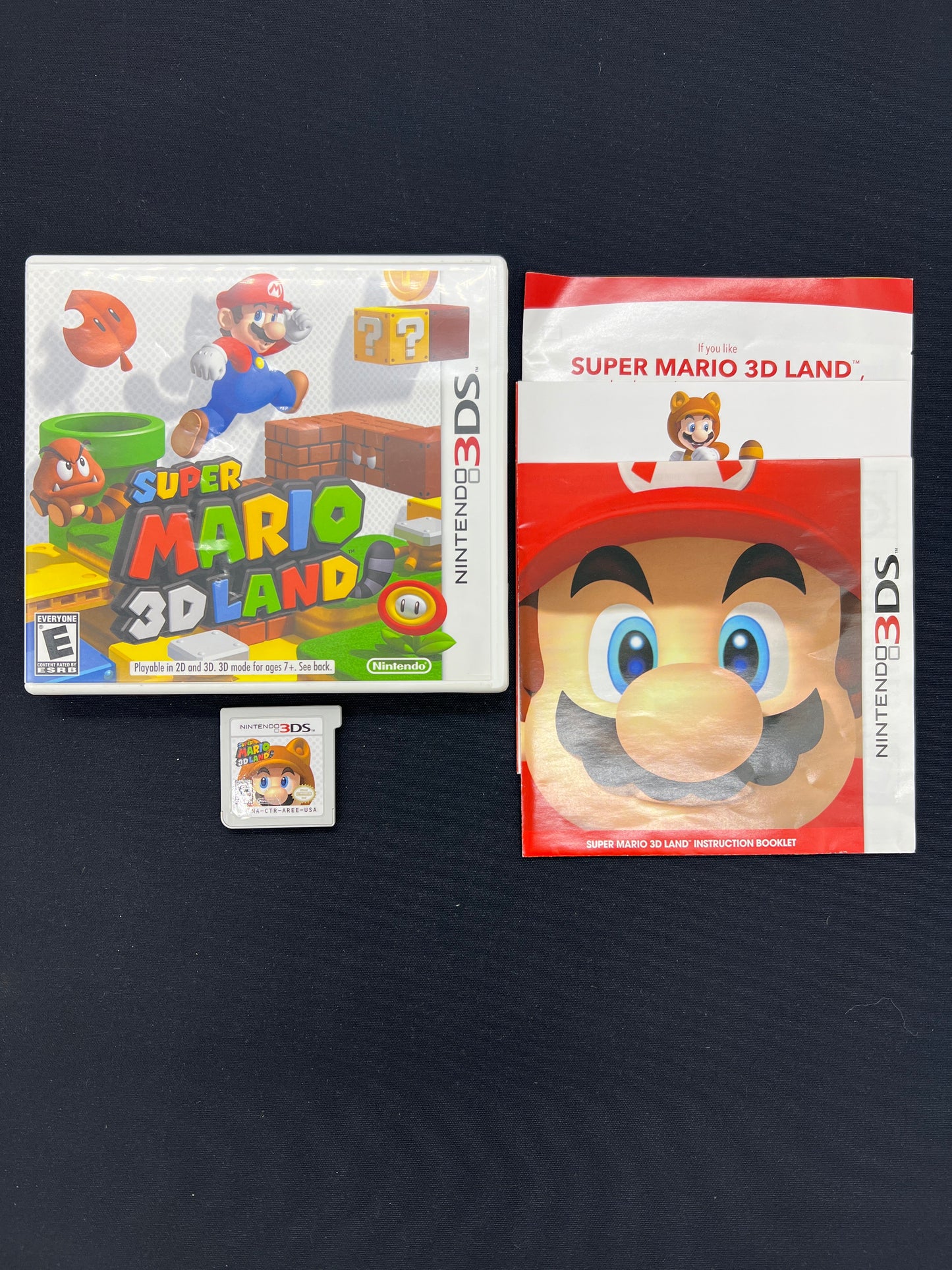 Auction Lot 357: Nintendo 3DS Super Mario 3D Land CIB