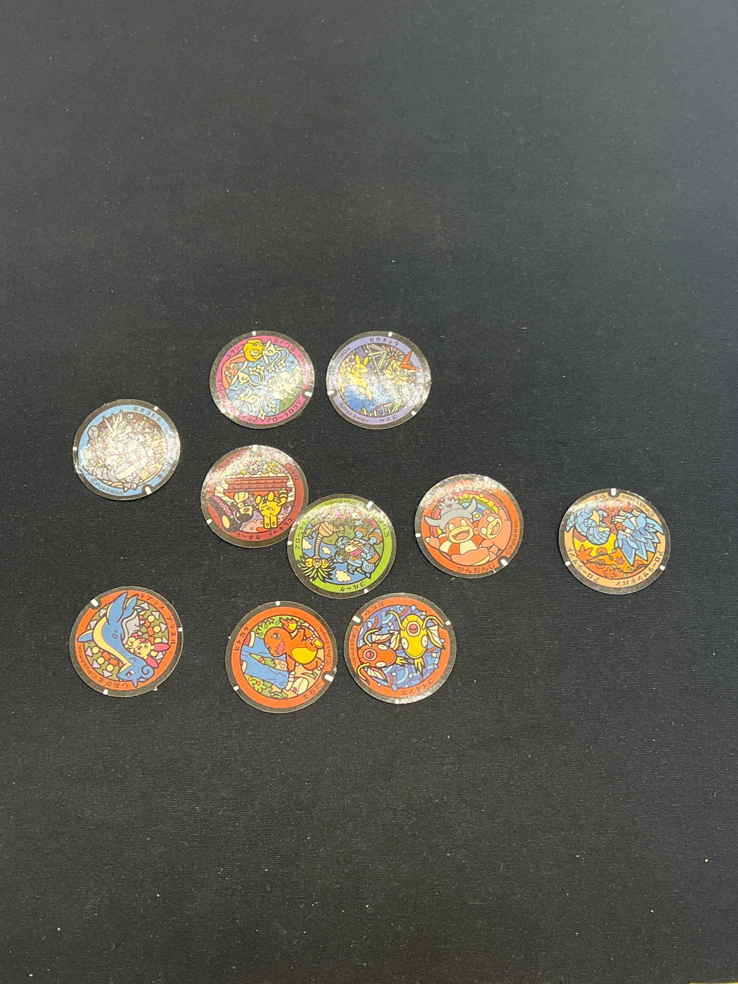 Auction Lot 292: Pokemon Manhole Stickers Assorted Lot