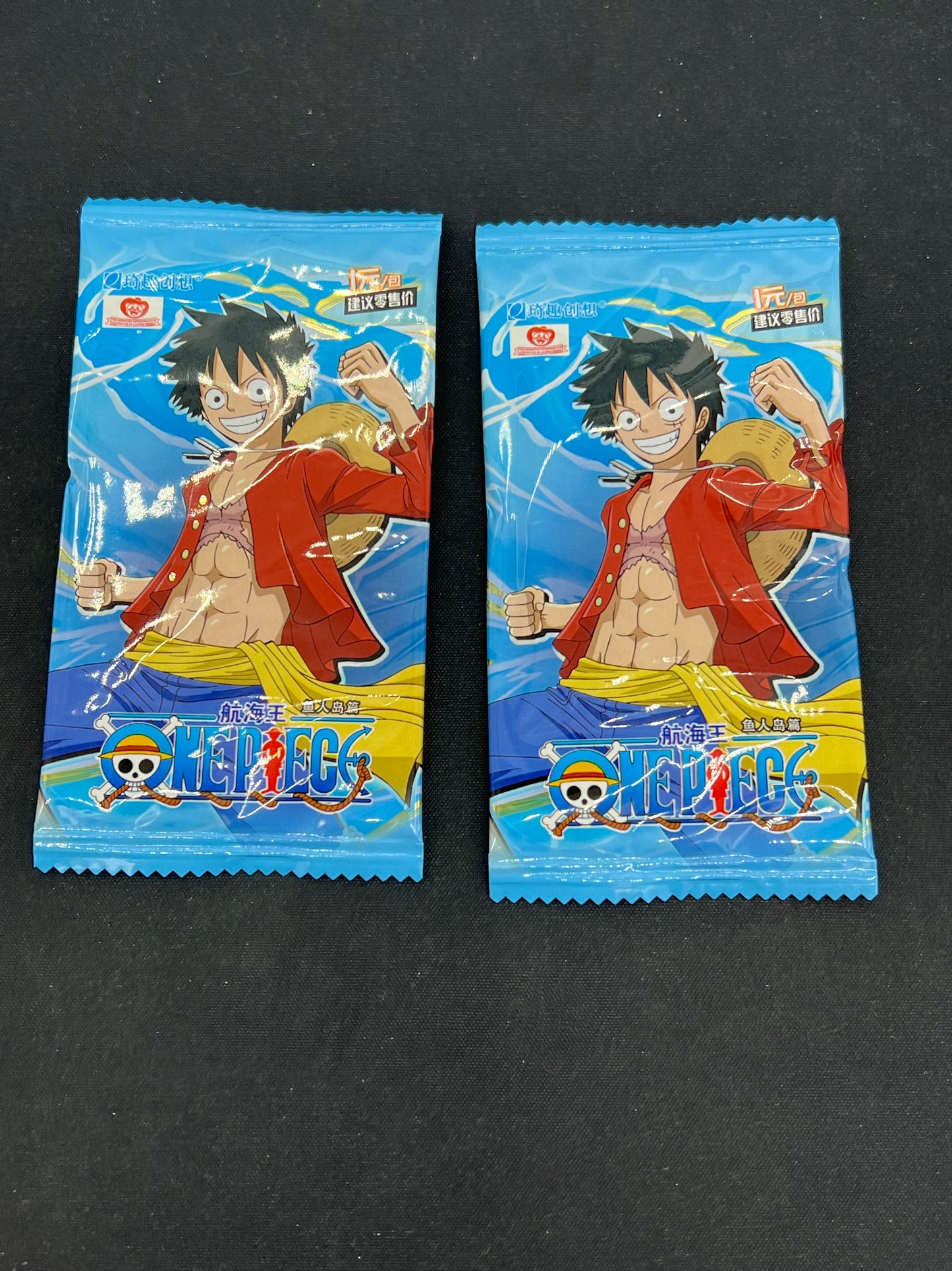 Auction Lot 302: Unofficial One Piece TCG Chinese Lot of 2 Packs Sealed
