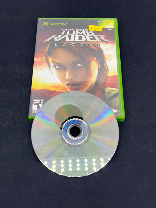 Auction Lot 128: XBOX Video Game Tomb Raider