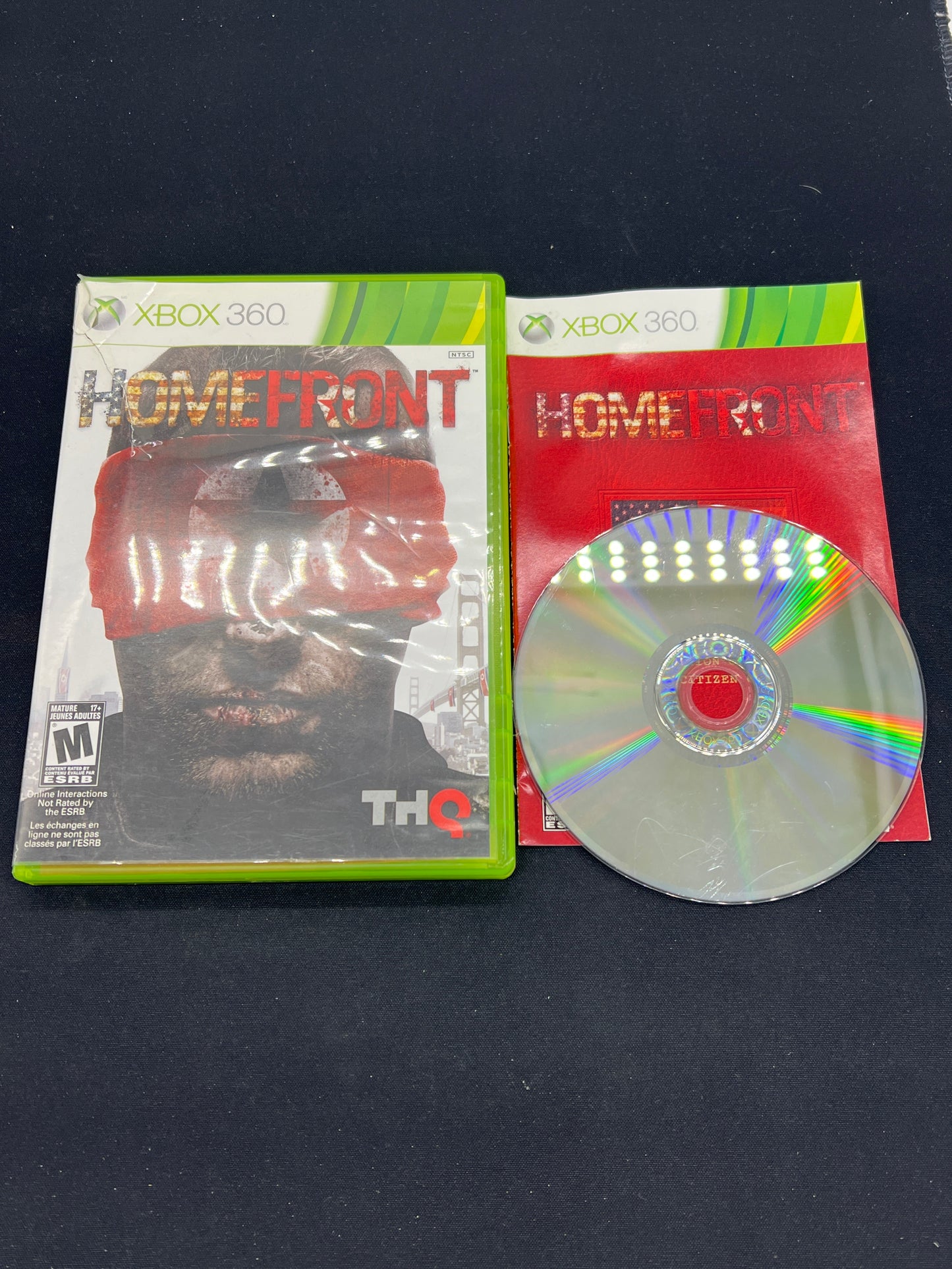 Auction Lot 27: XBOX 360 Video Game Homefront CIB