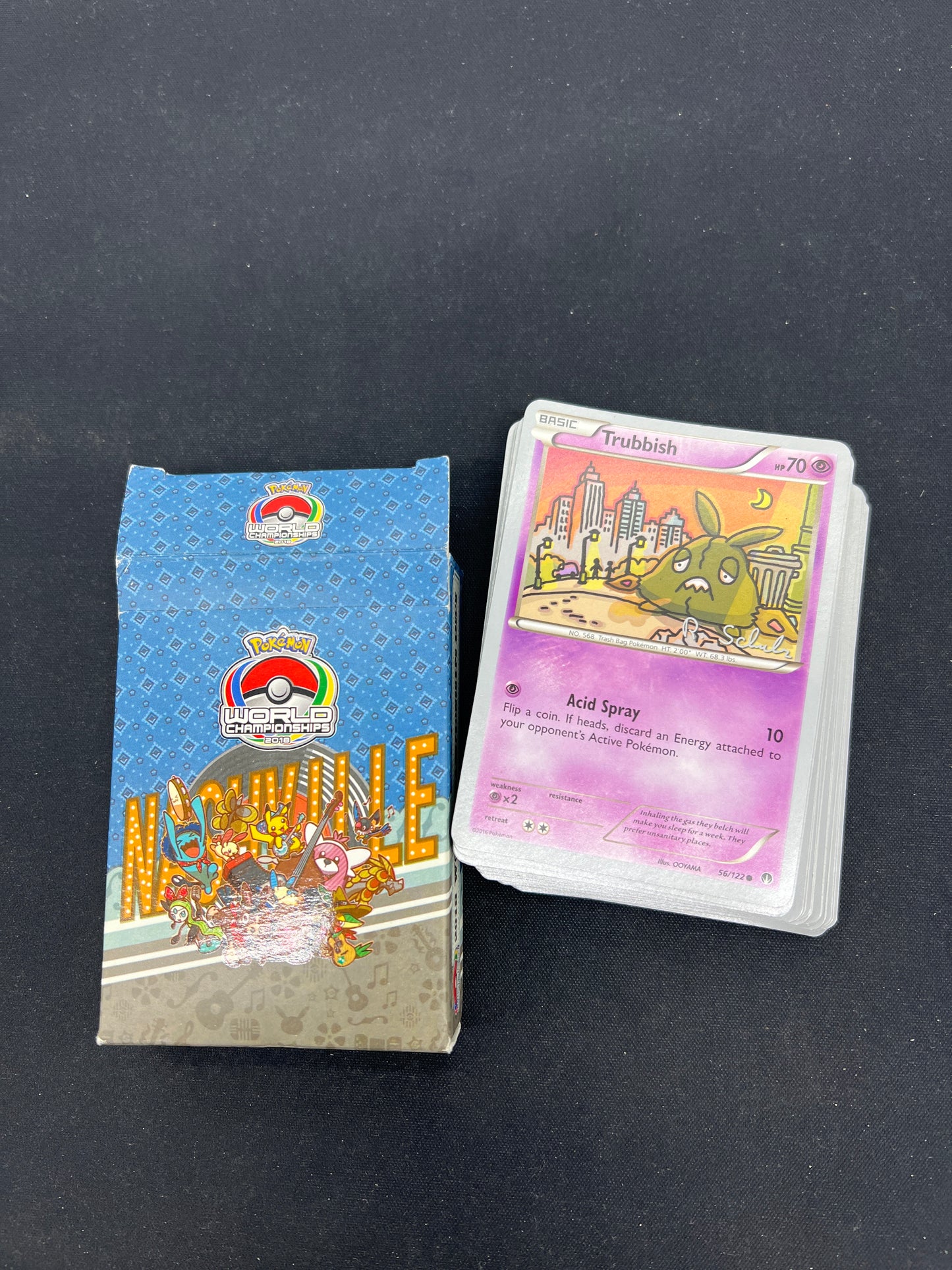 Auction Lot 43: Pokemon Cards World Championship 2018 Deck