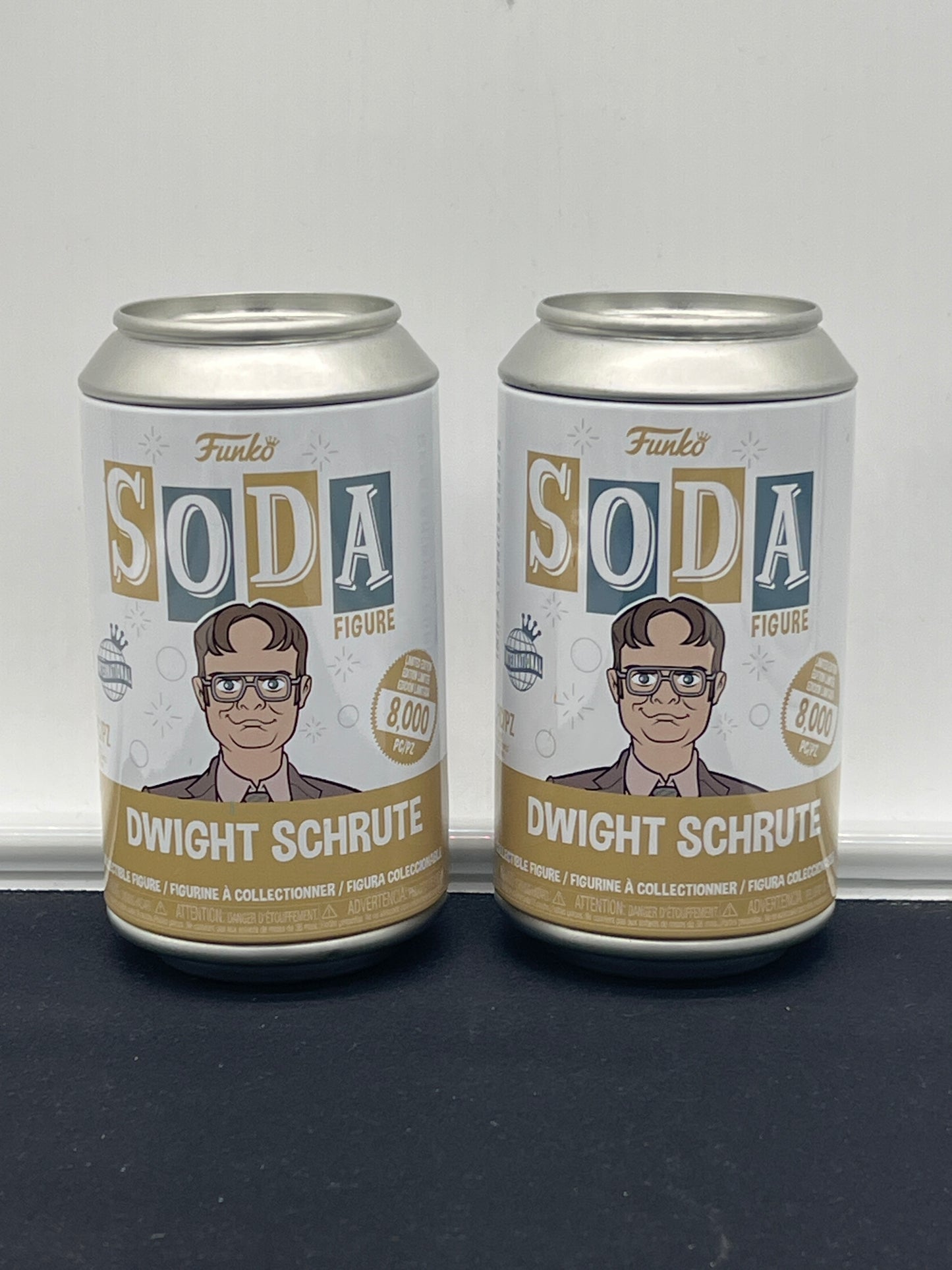 Auction Lot 139: Funko Soda Lot of 2 Dwight Schrute