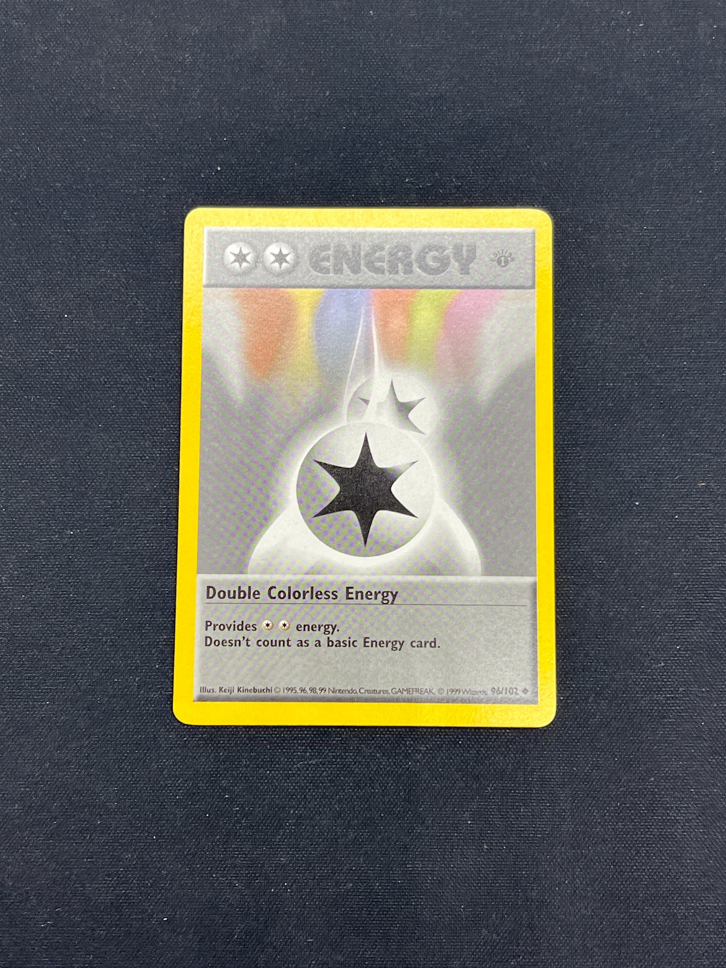 Auction Lot 32: Pokemon Cards Double Colorless Energy 1st Edition Base Set Conditions Vary