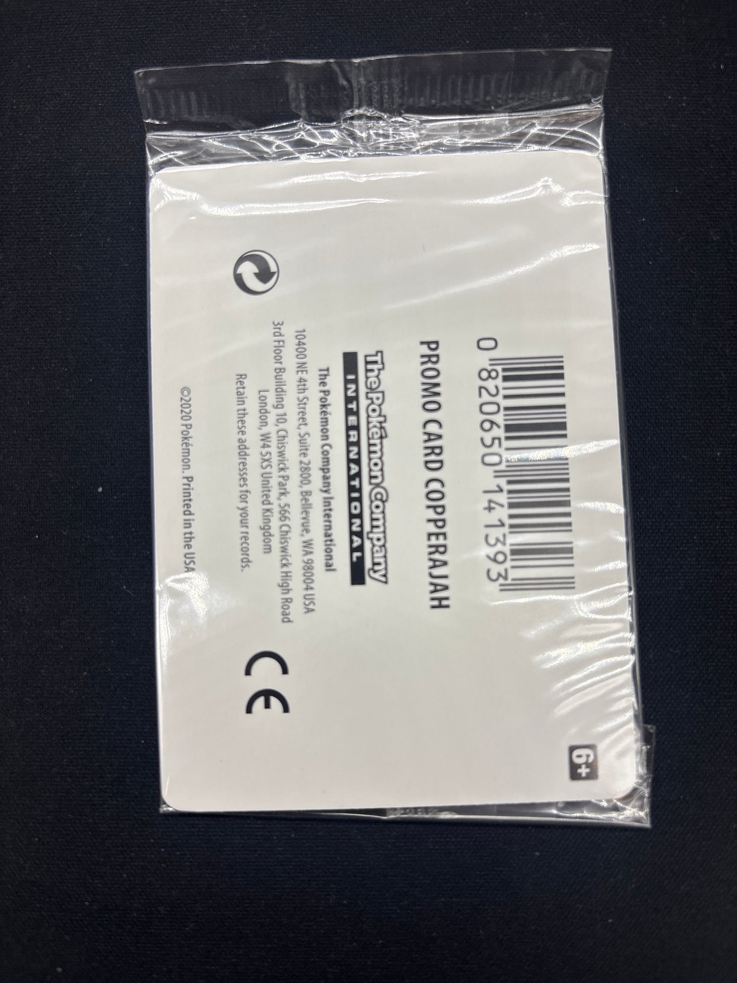 Auction Lot 268: Pokemon Card Copperajah Sealed SWSH Promo Conditions Vary