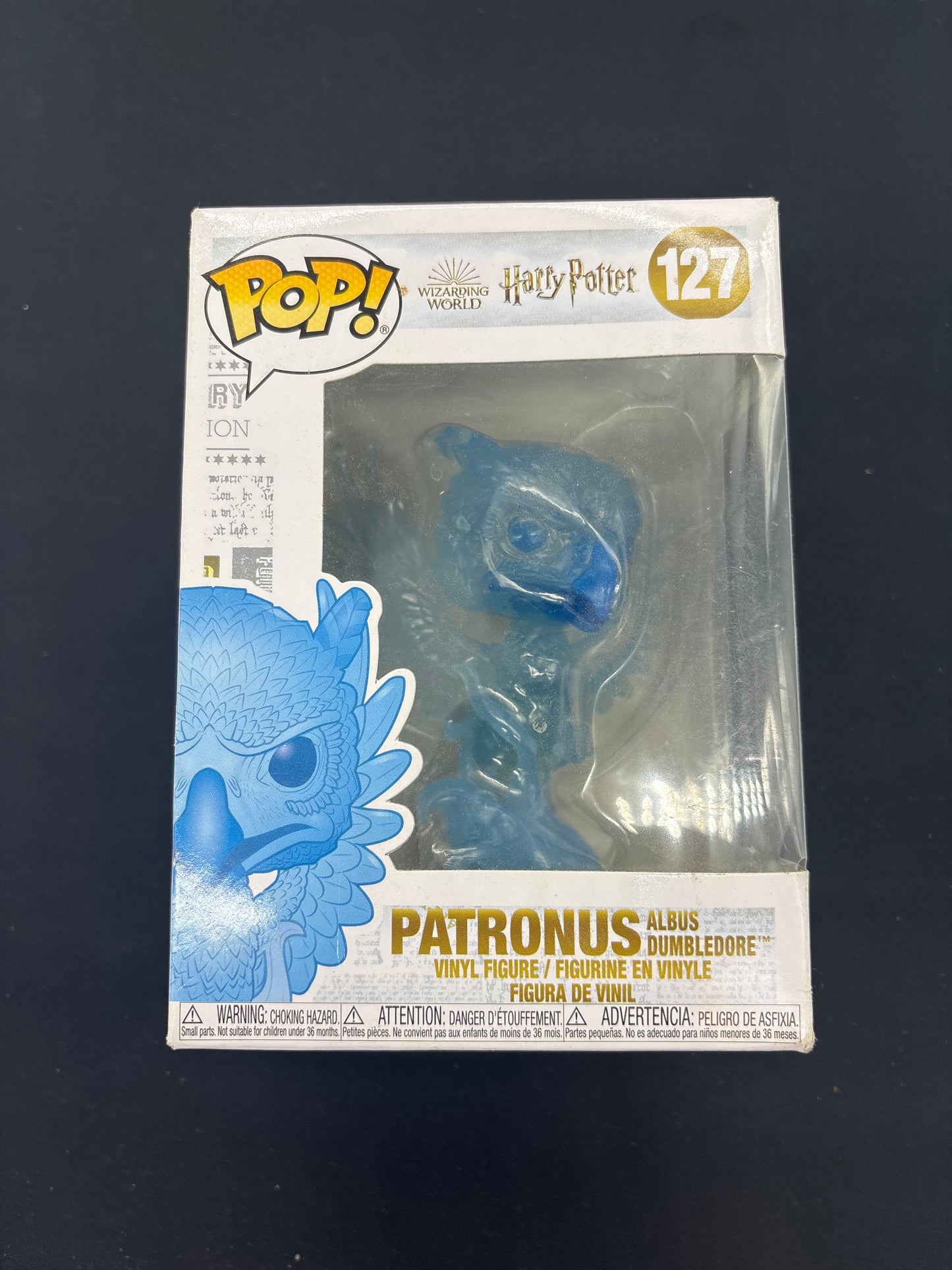 Auction Lot 113: POP Funko Wizarding World Harry Potter Patronus Albus Dumbeldore 127 Figure