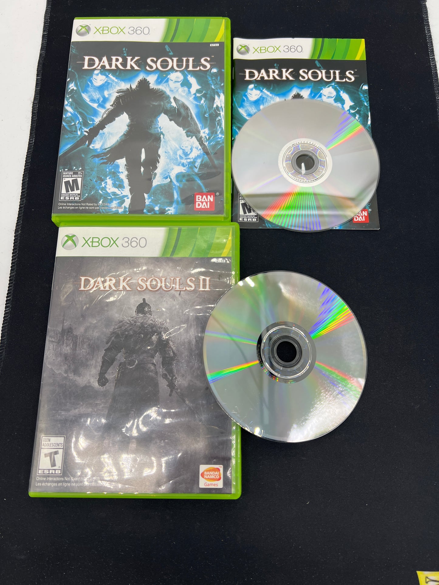 Auction Lot 219: XBOX 360 Video Game Lot of 2 Dark Souls